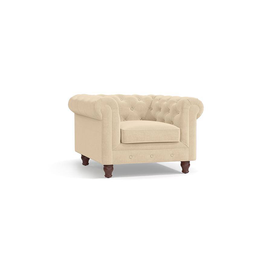 Winchester Fabric Sofa Set (Colour: Birch Beige, Seater: 2+1+1)