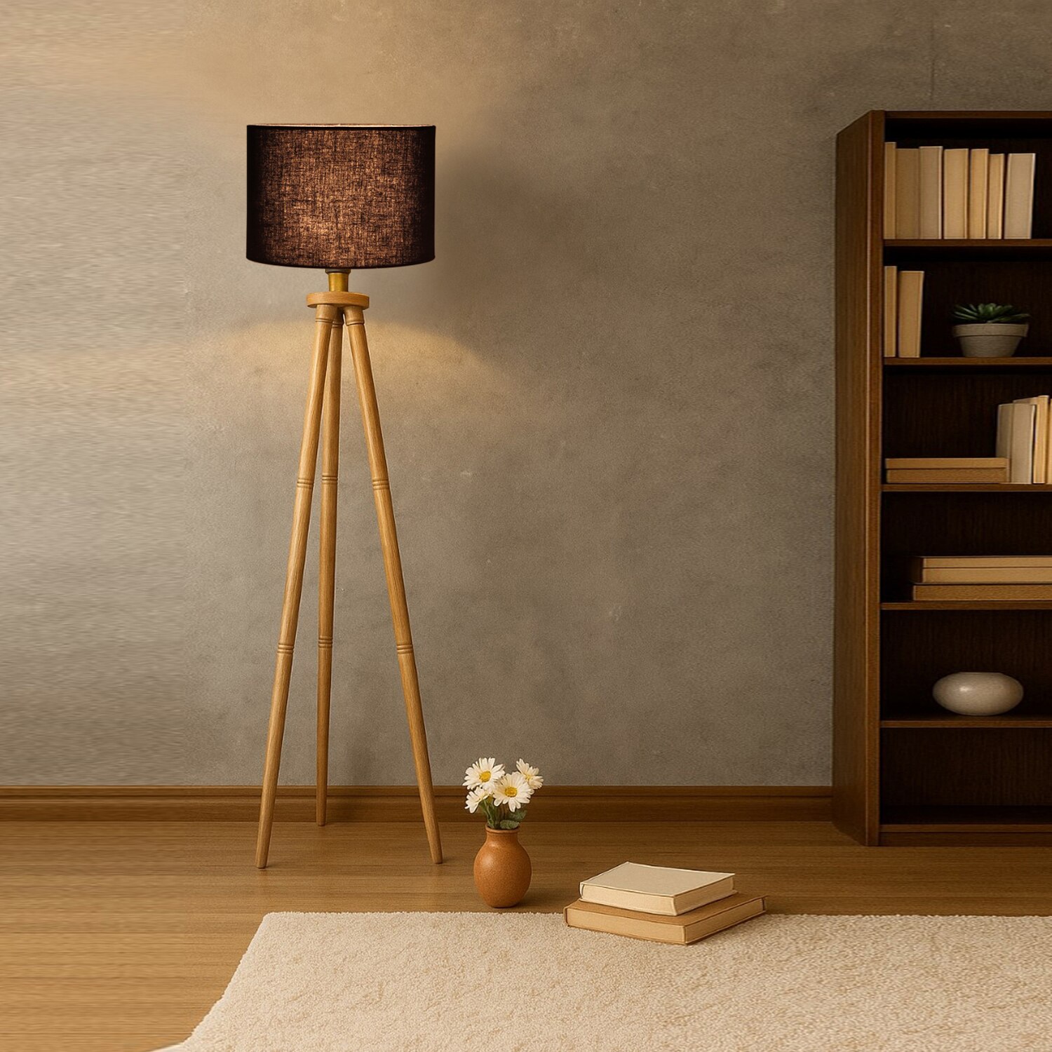 Devansh Tripod Floor Lamp