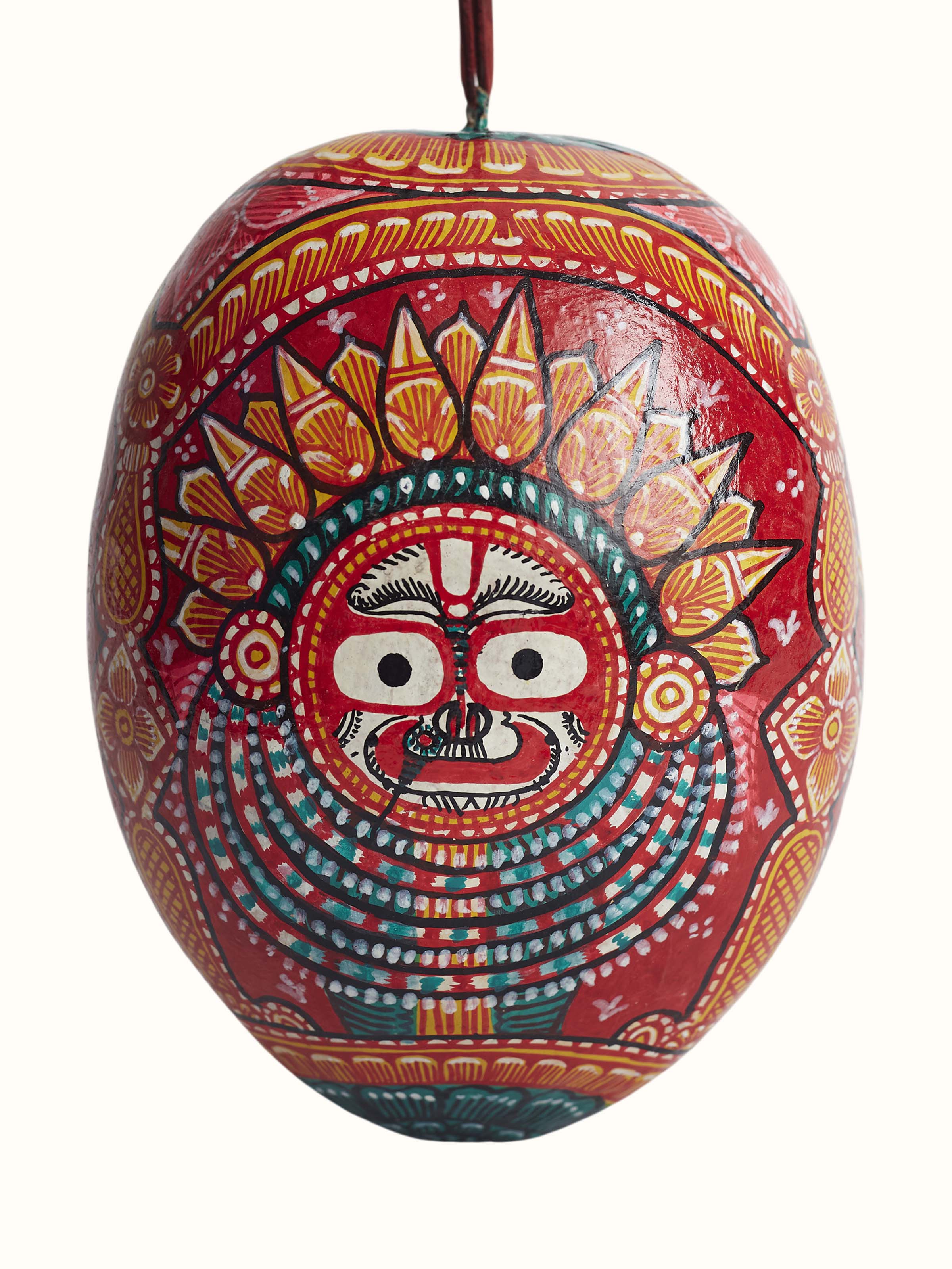 Pattachitra Coconut Wall Hanging