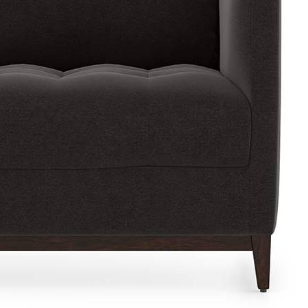Florence Premium 3 Seater Fabric Sofa in Pebble Grey Colour