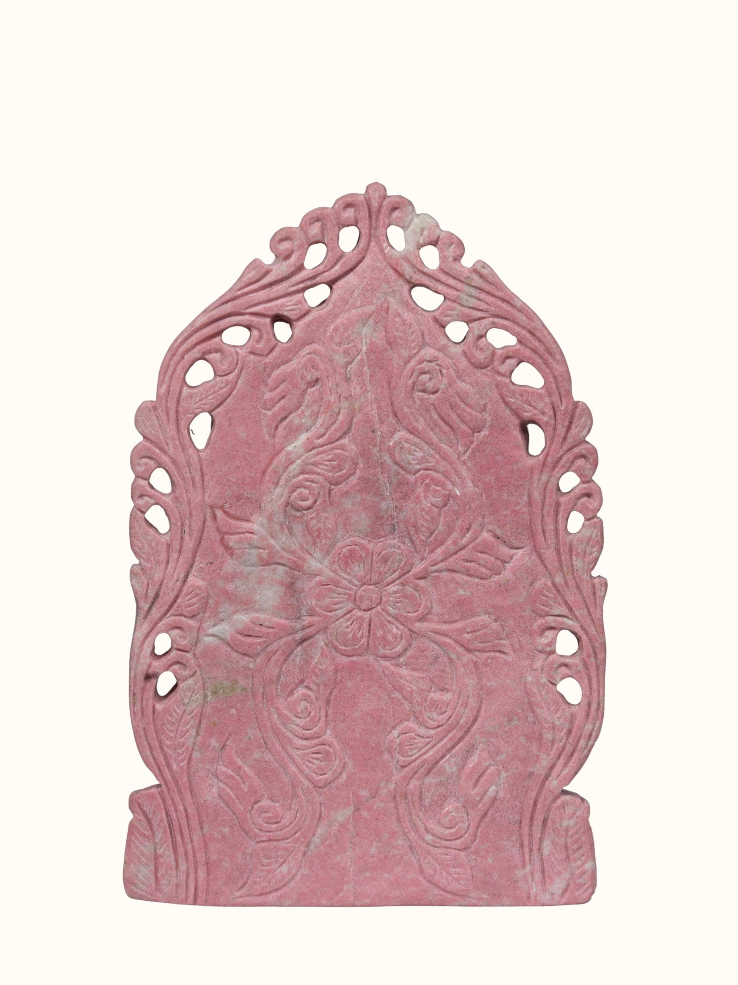 Thulite Ganesha Idol