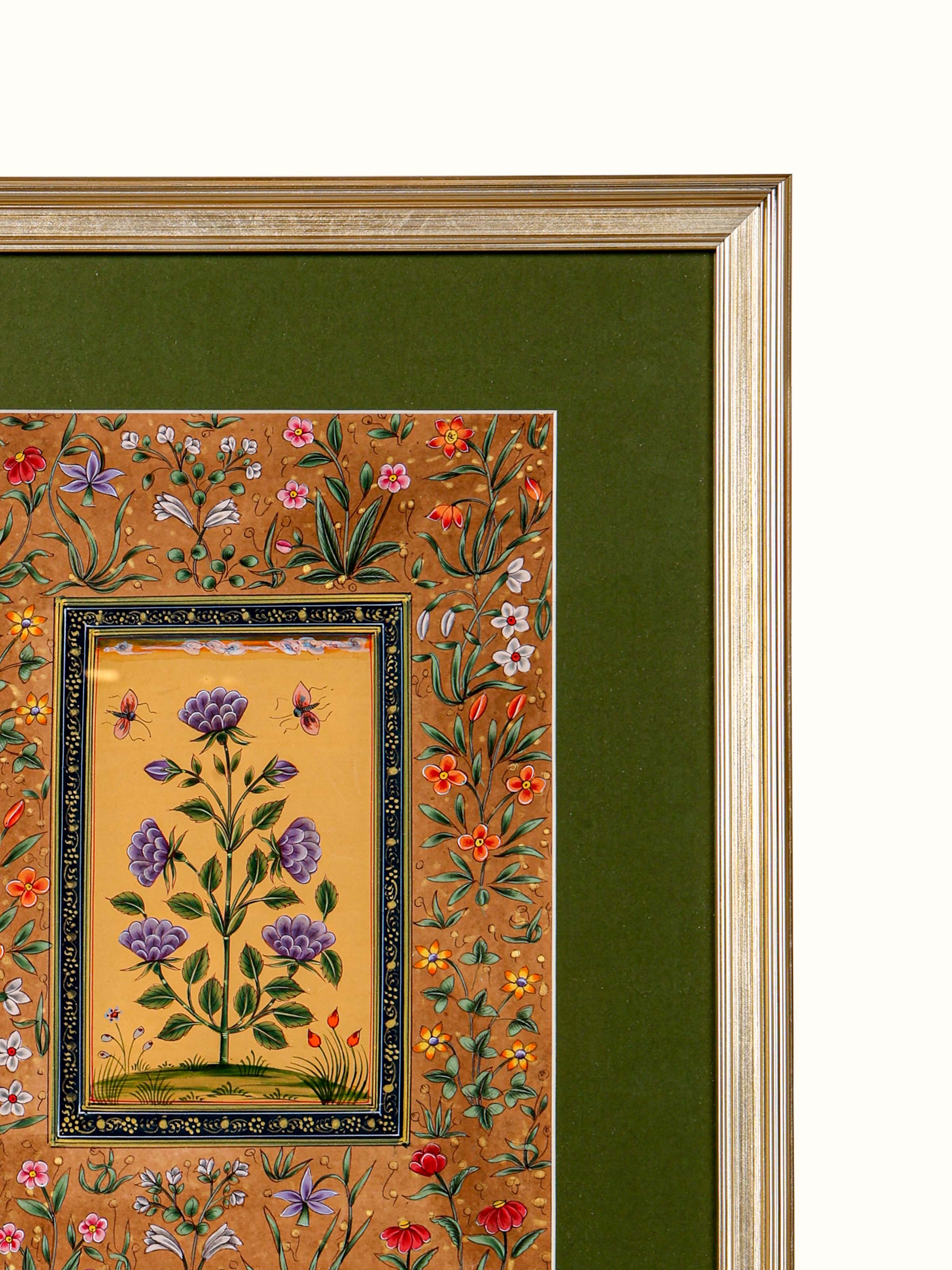 Flower Miniature Painting