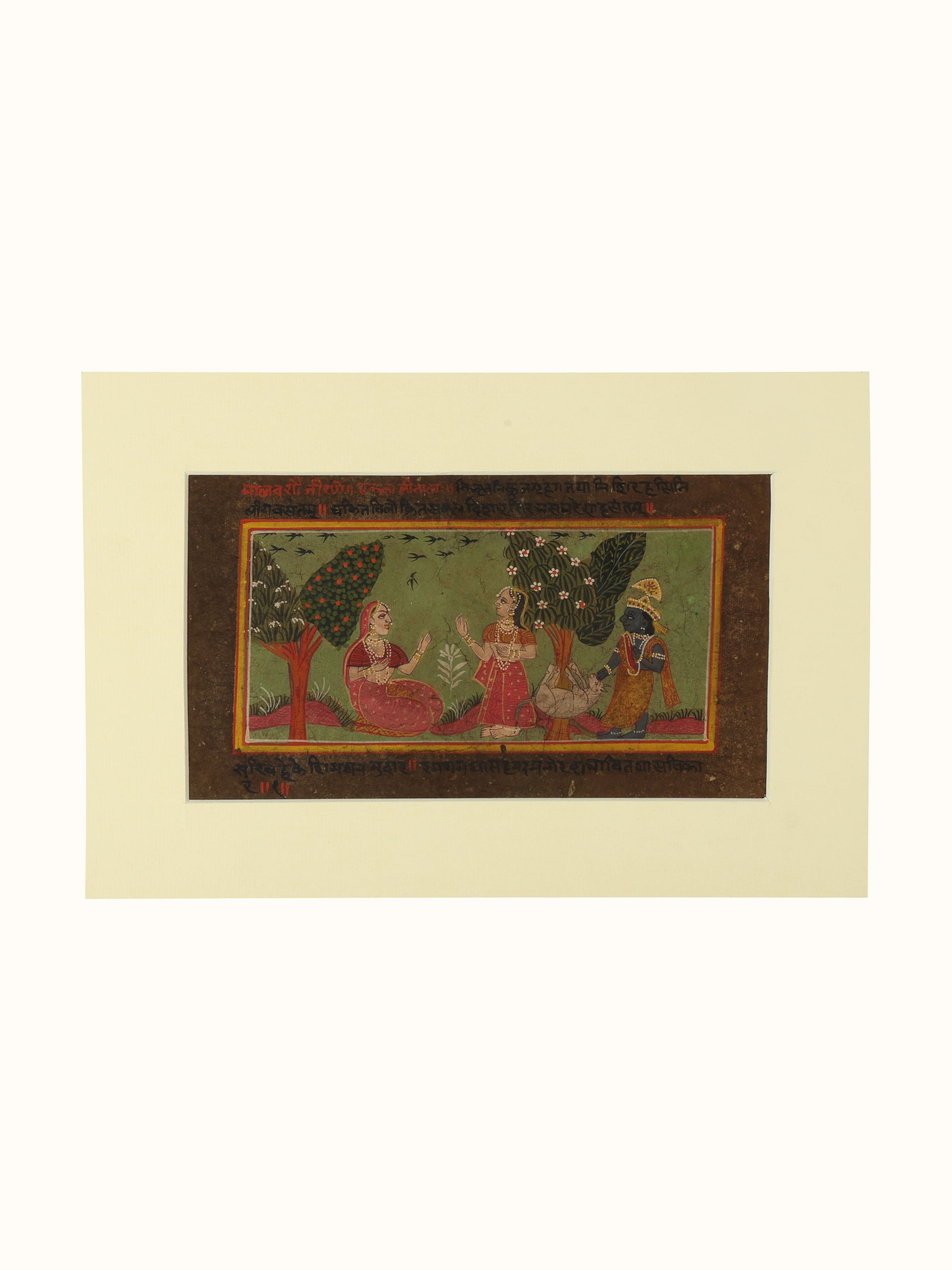 Krishna Story Pichwai Painting