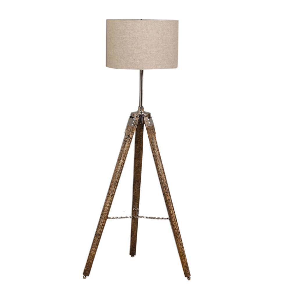 Kensley Solid Wood Floor Lamp