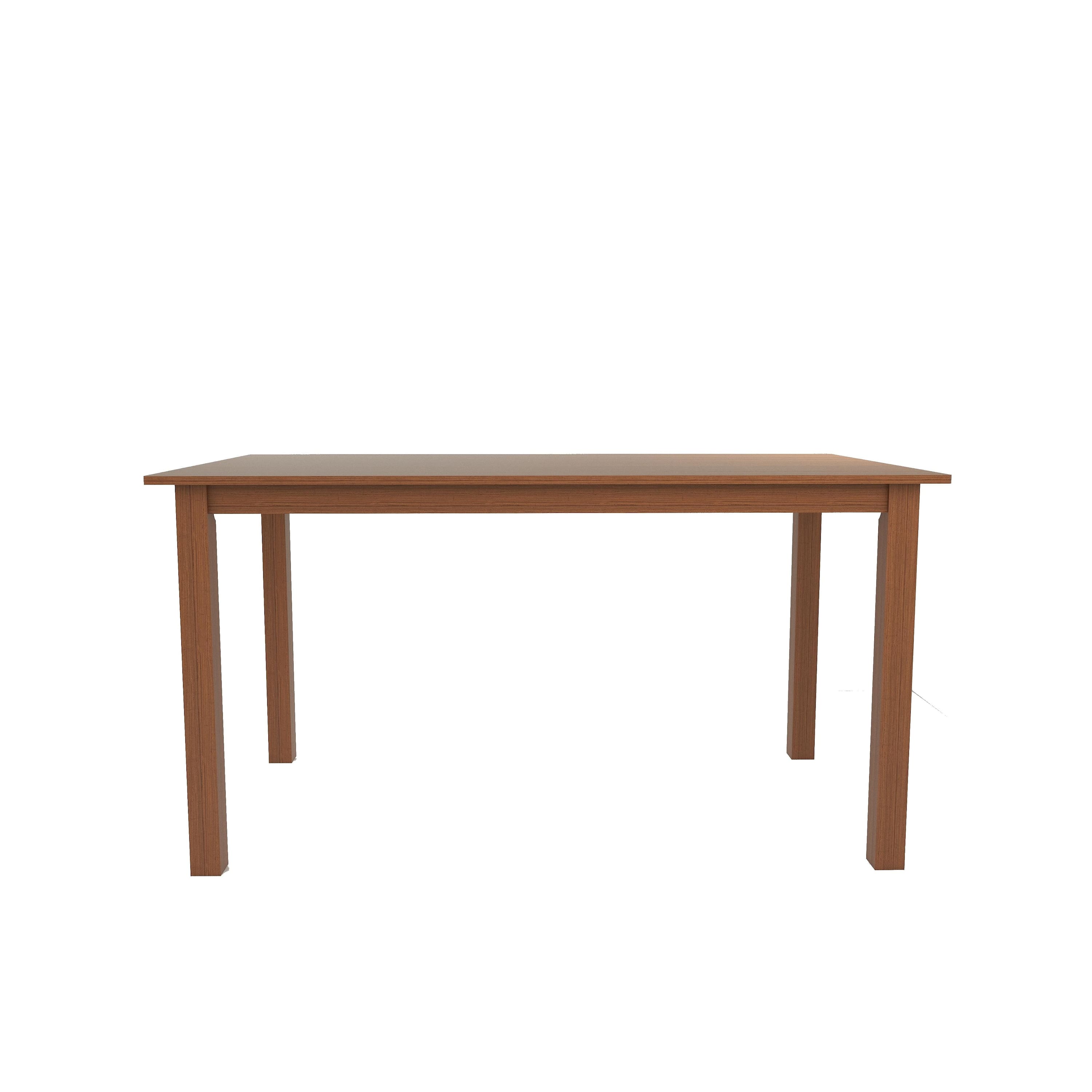 Seattle Starter Dining Set 1+6 (Rubberwood, Antique Oak Finish)