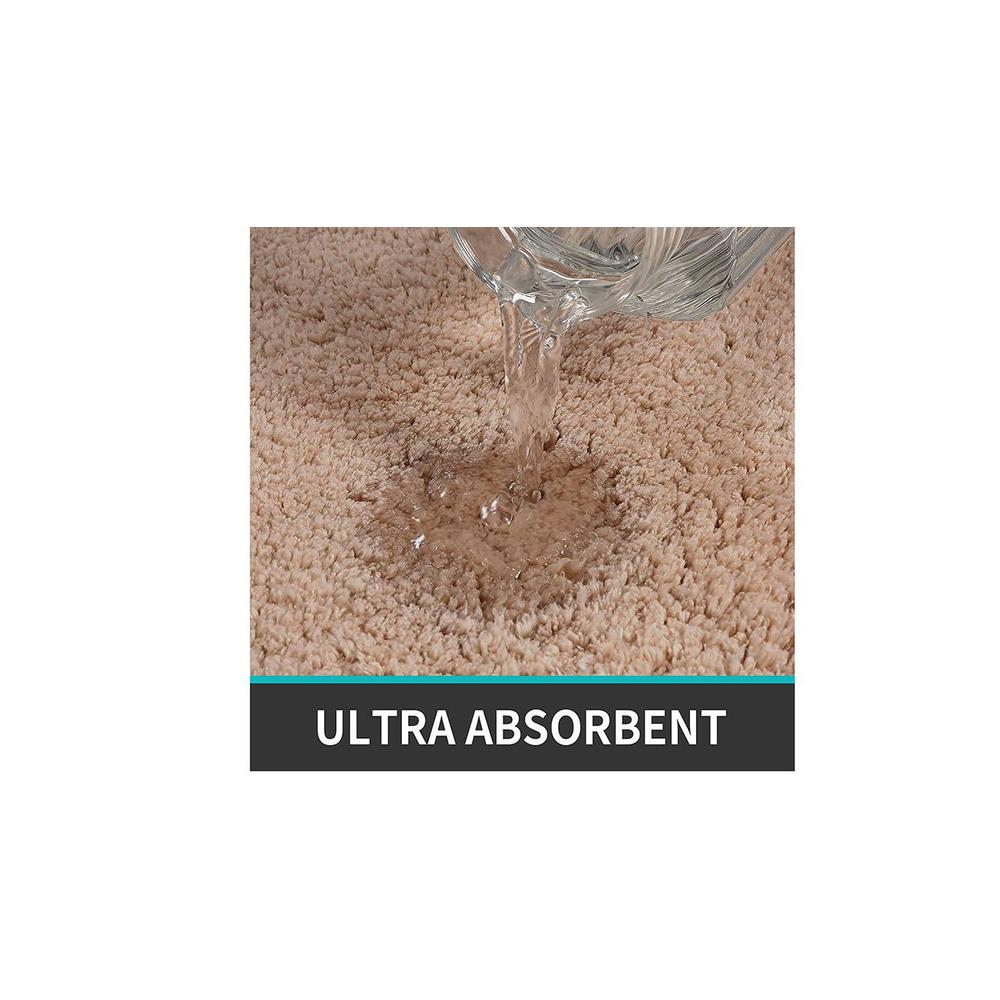 Bathmat 2500 GSM Microfiber Anti Skid Slip Water Absorbent Machine Washable and Quick Dry Vages Mats for Bathroom, Kitchen, Entrance