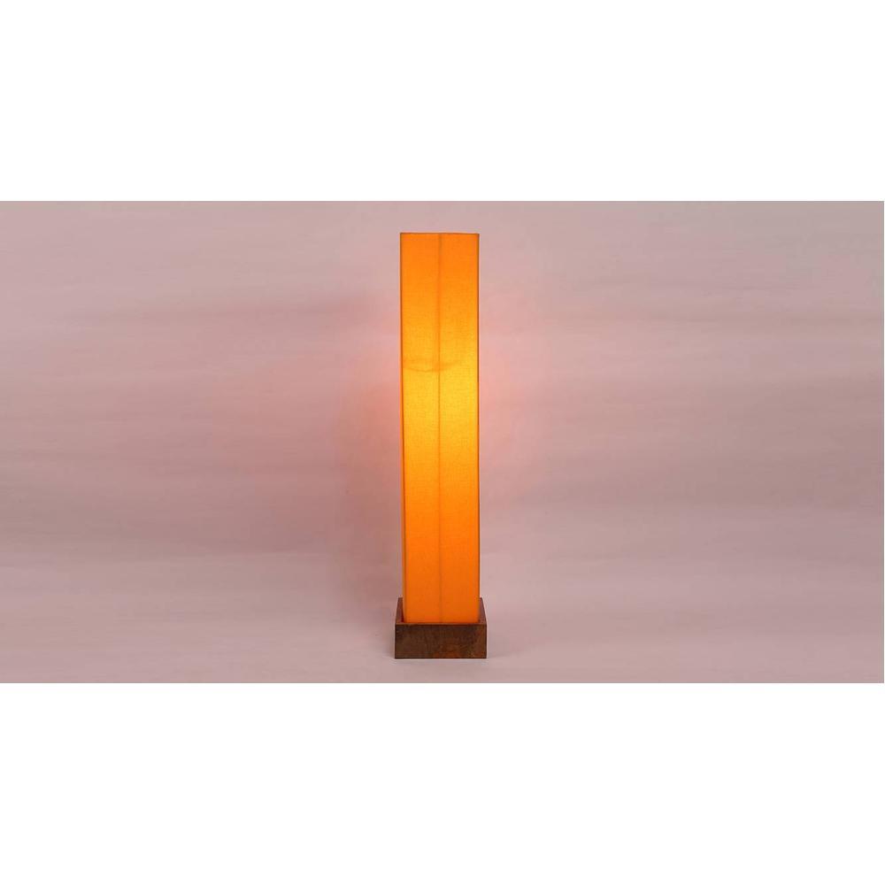 Cher Yellow Cotton Shade Floor Lamp