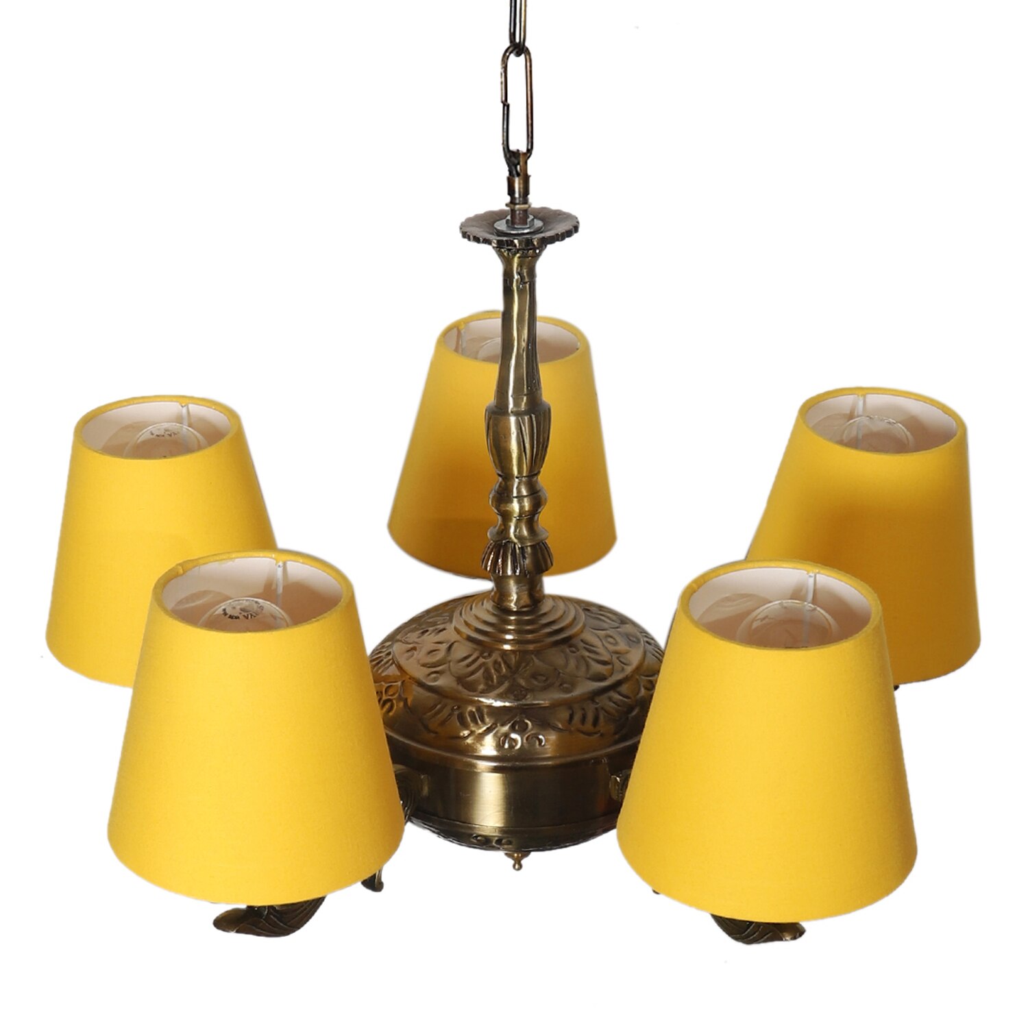 Devansh Wood Wall Mounted Lamp With Beige Jute Shade