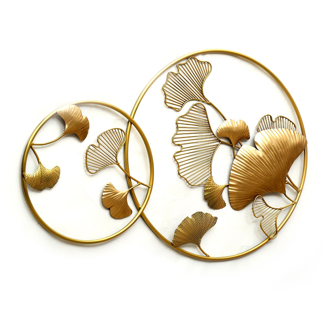 W-Sadh Abstract Metal Wall Decor in Multicolor Set of 1