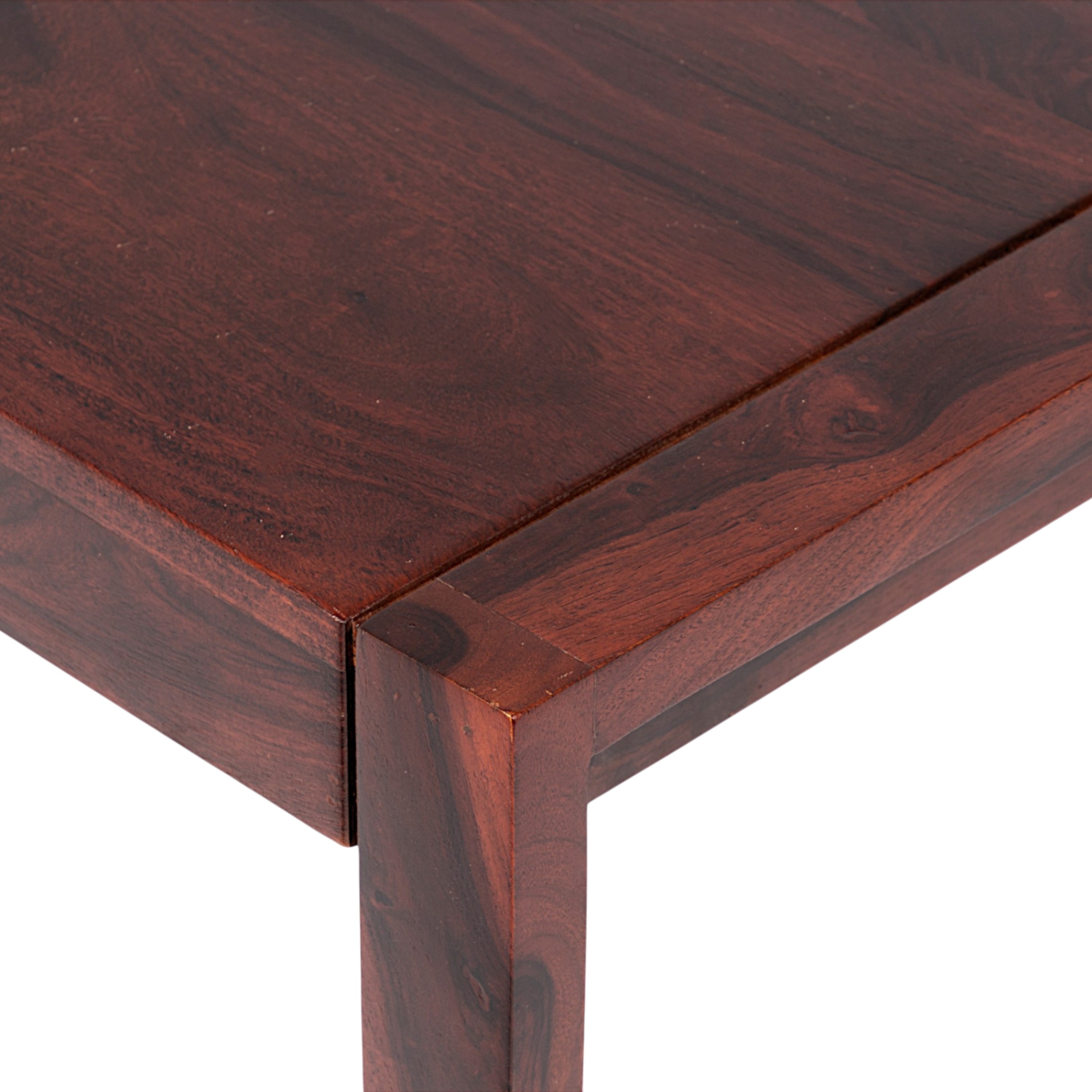 Hamstreet Sheesham Wood Coffee Table In Walnut Finish