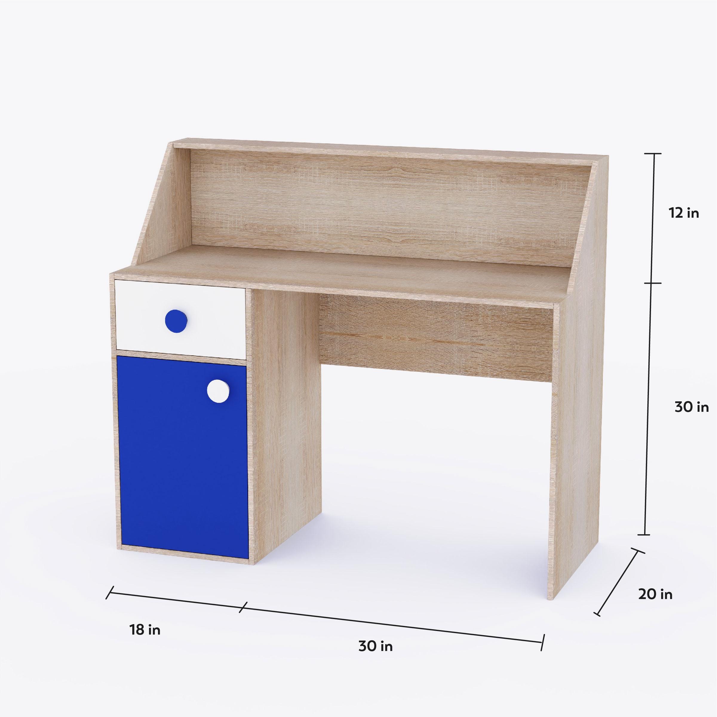 Elementary Study Table In Oak Colour