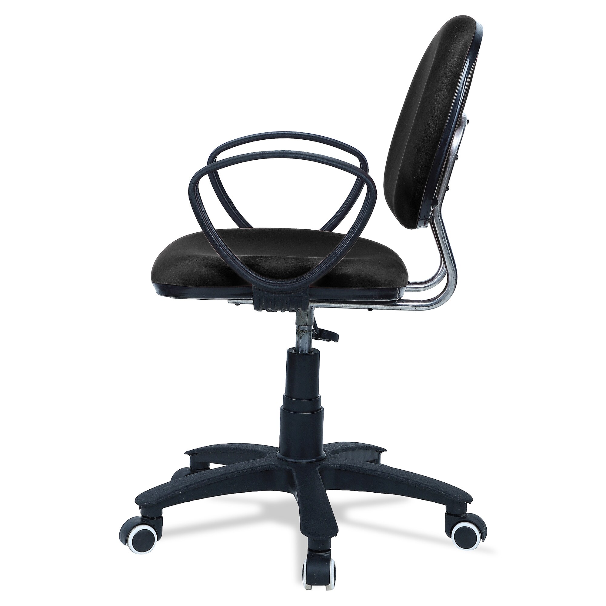 Doriona Low Back Ergonomic Chair in Black Colour