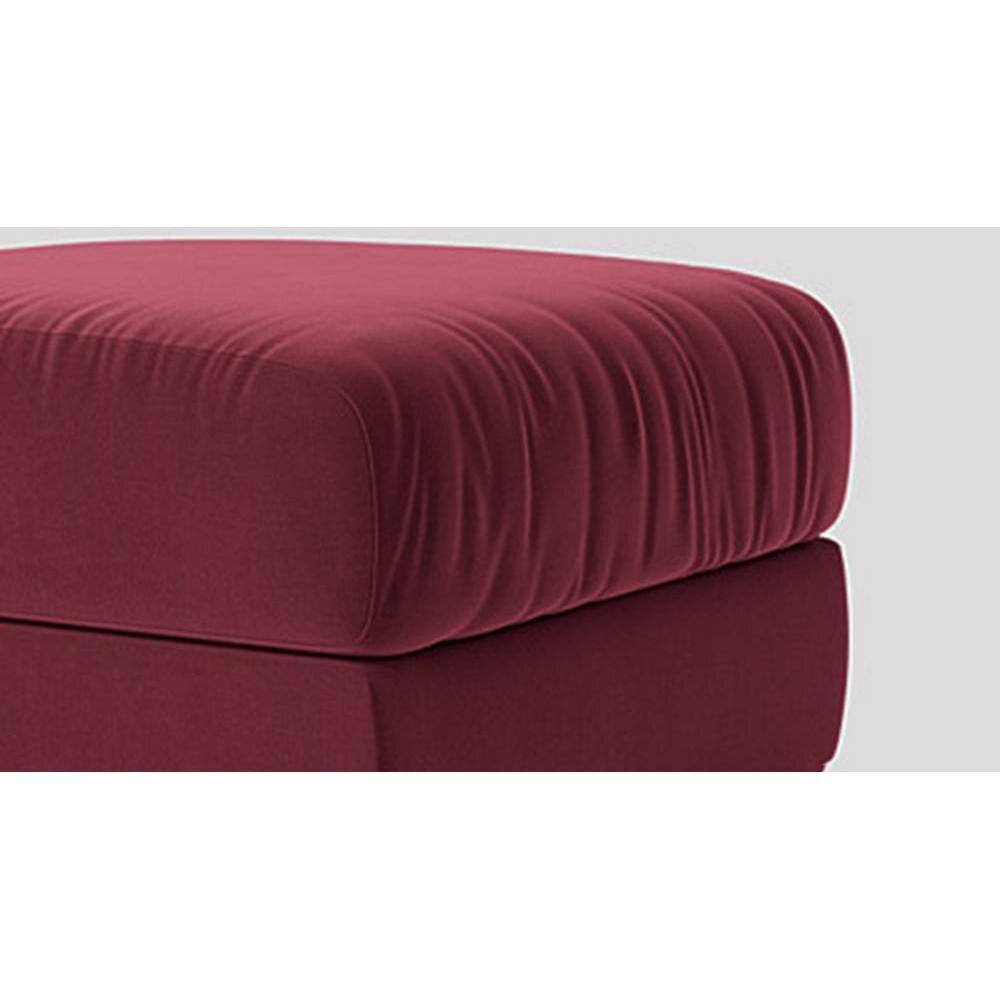 Royse Ottoman Color in Maroon