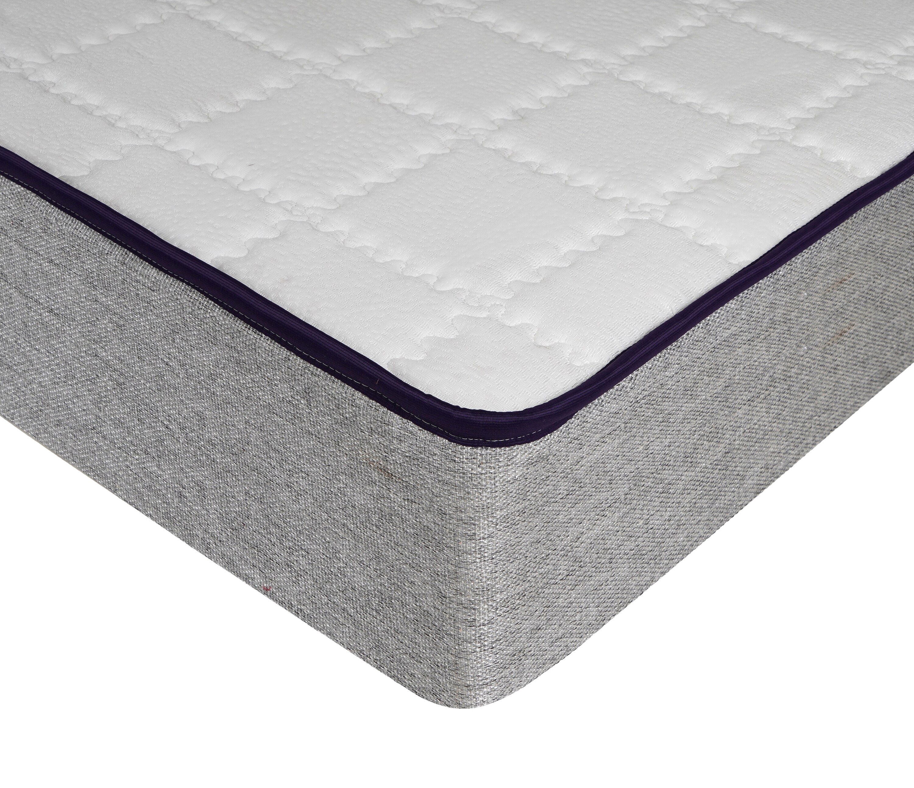 HR Max With NIVF Technology 5 Inch Queen Size High Resilience (HR) Foam Mattress (75X60 Inches), Both Side Quilted, SoftRelax Comfort with Visco Memory Foam
