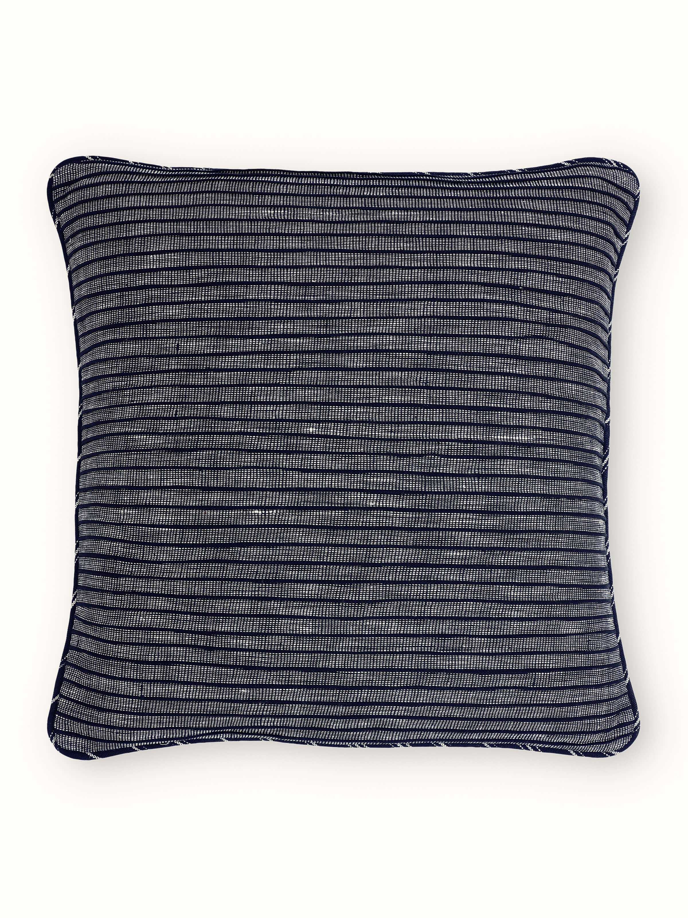 Krsna Black Cotton Handloom Cushion Cover