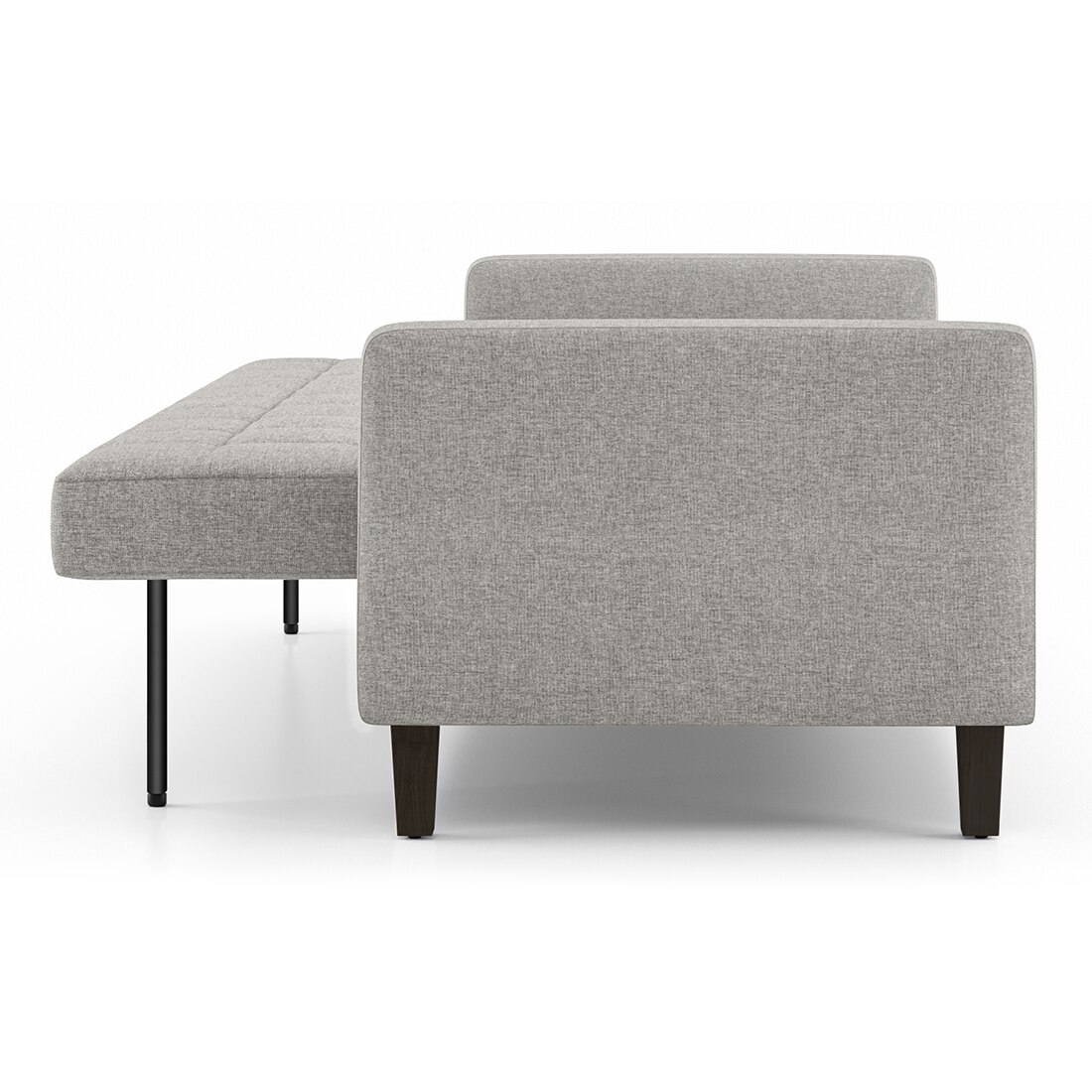 Salford 3 Seater Sofa Cum Bed In Vapour Grey Colour