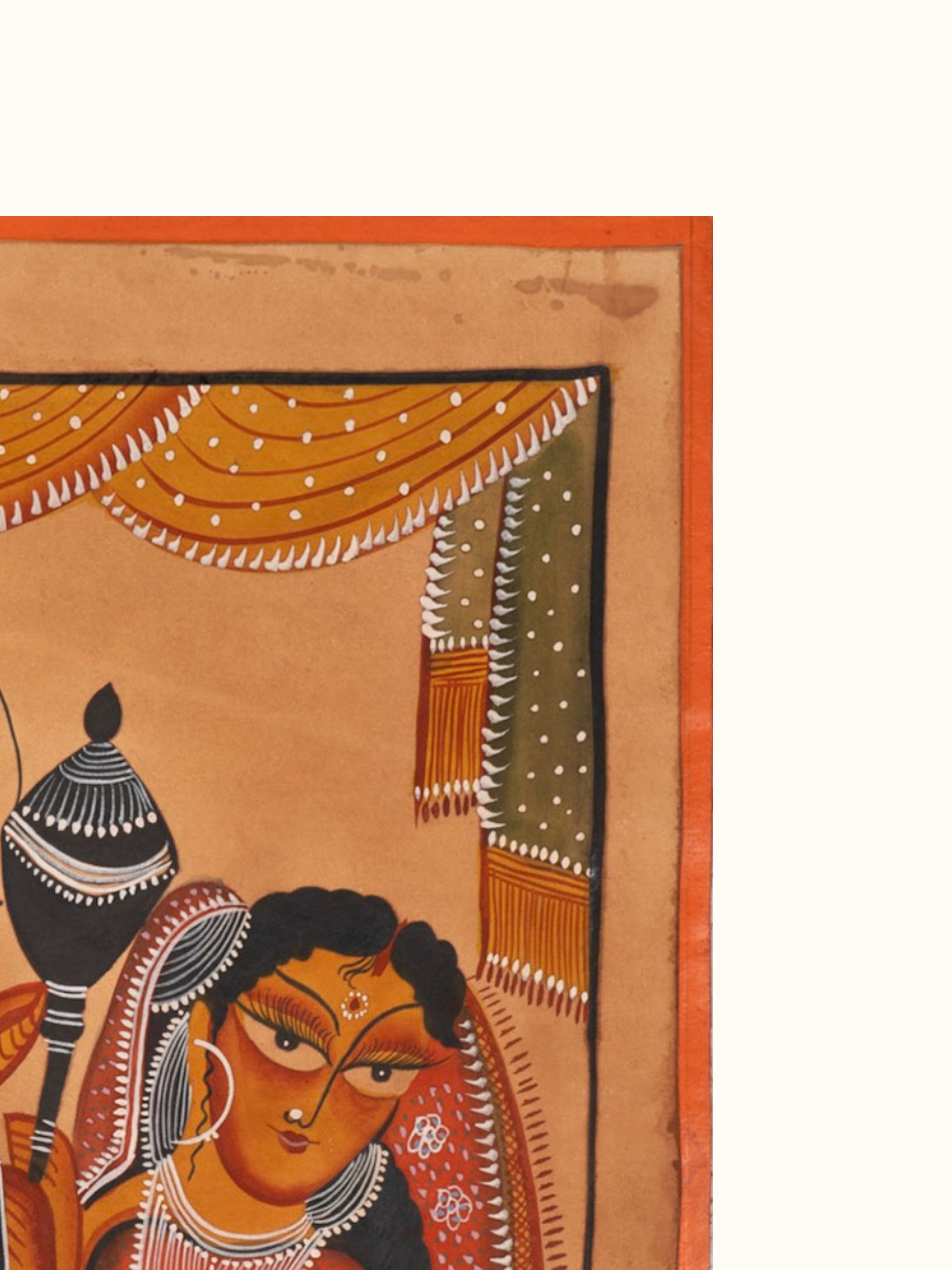 Babu Bibi Kalighat Painting