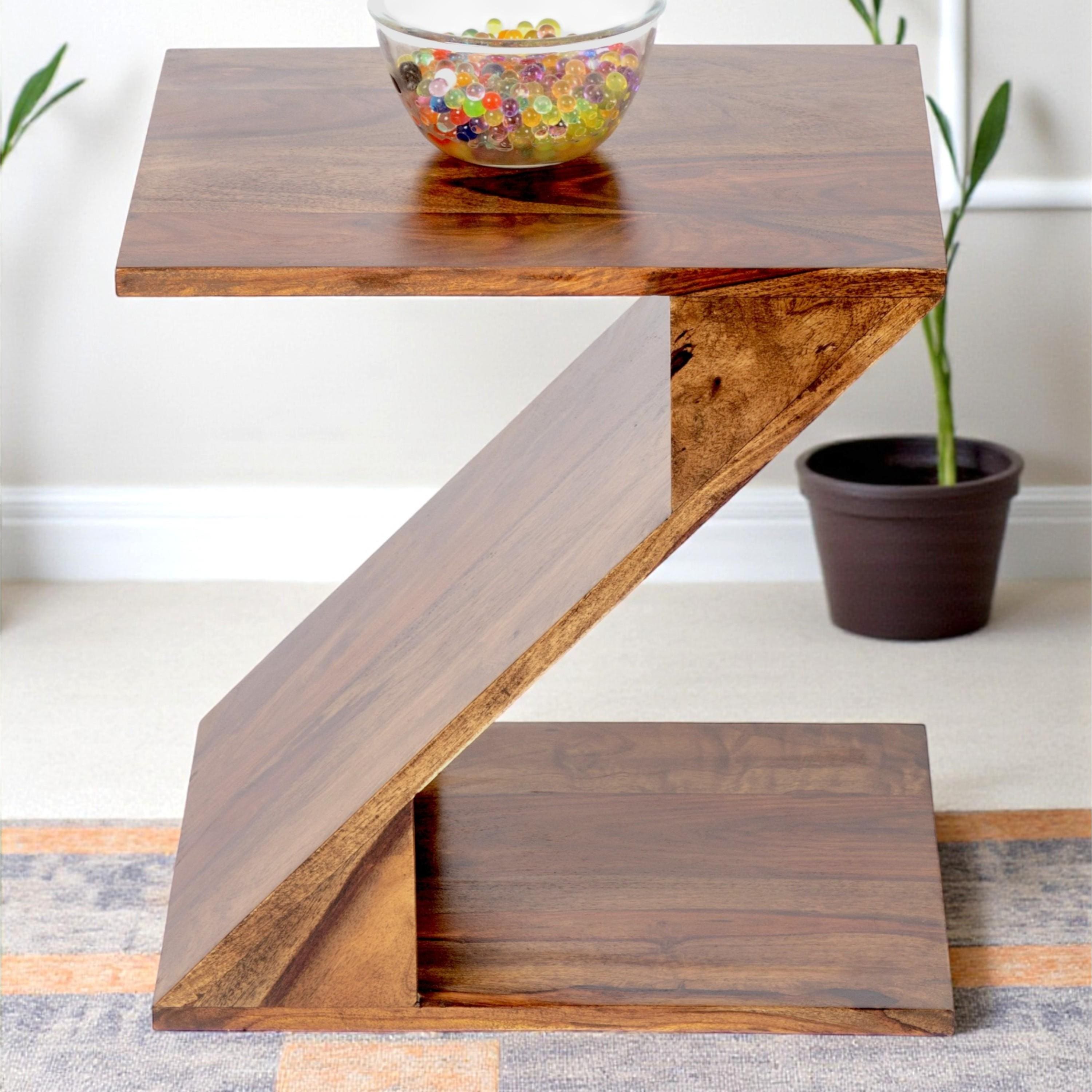 Berlin Bedside Table - Teak Finish