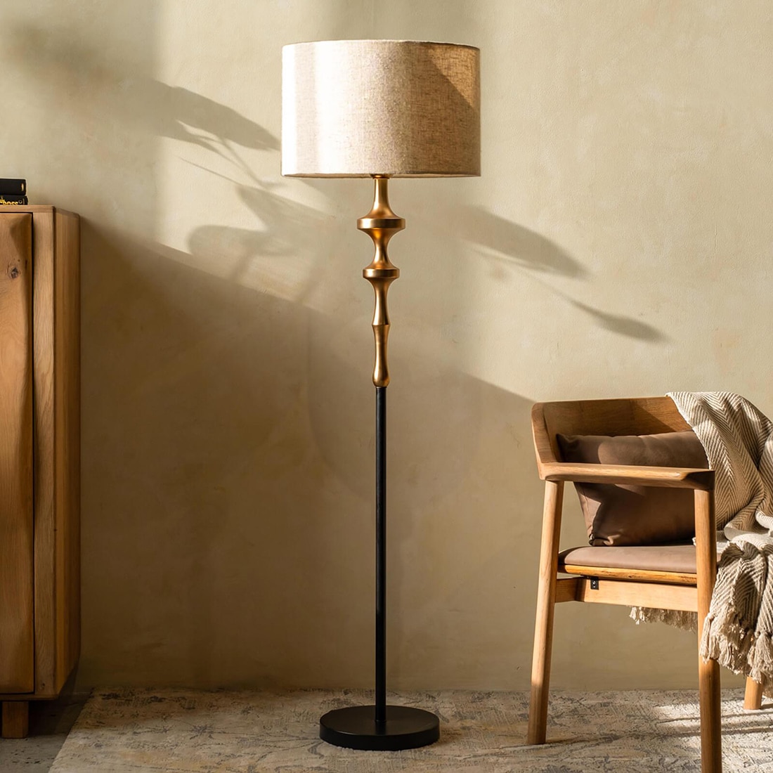David Handcrafted Floor Lamp - Orange Tree