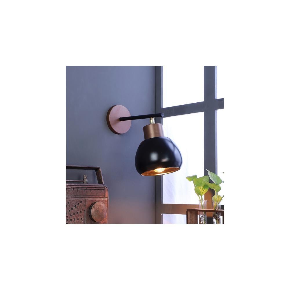 Bon-Bon Black Metal Wall Light