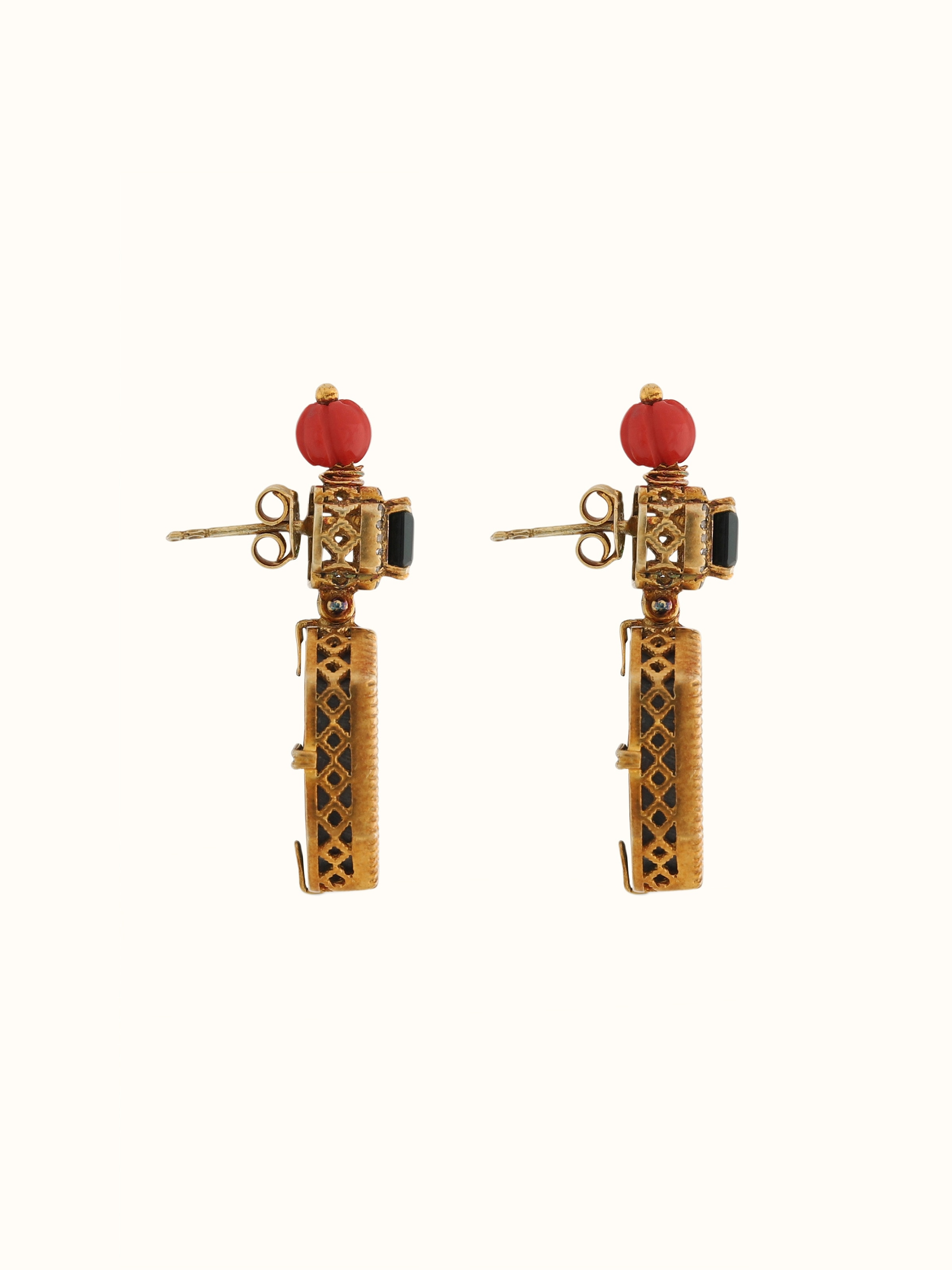 Parchinkari Silver Drop Earrings