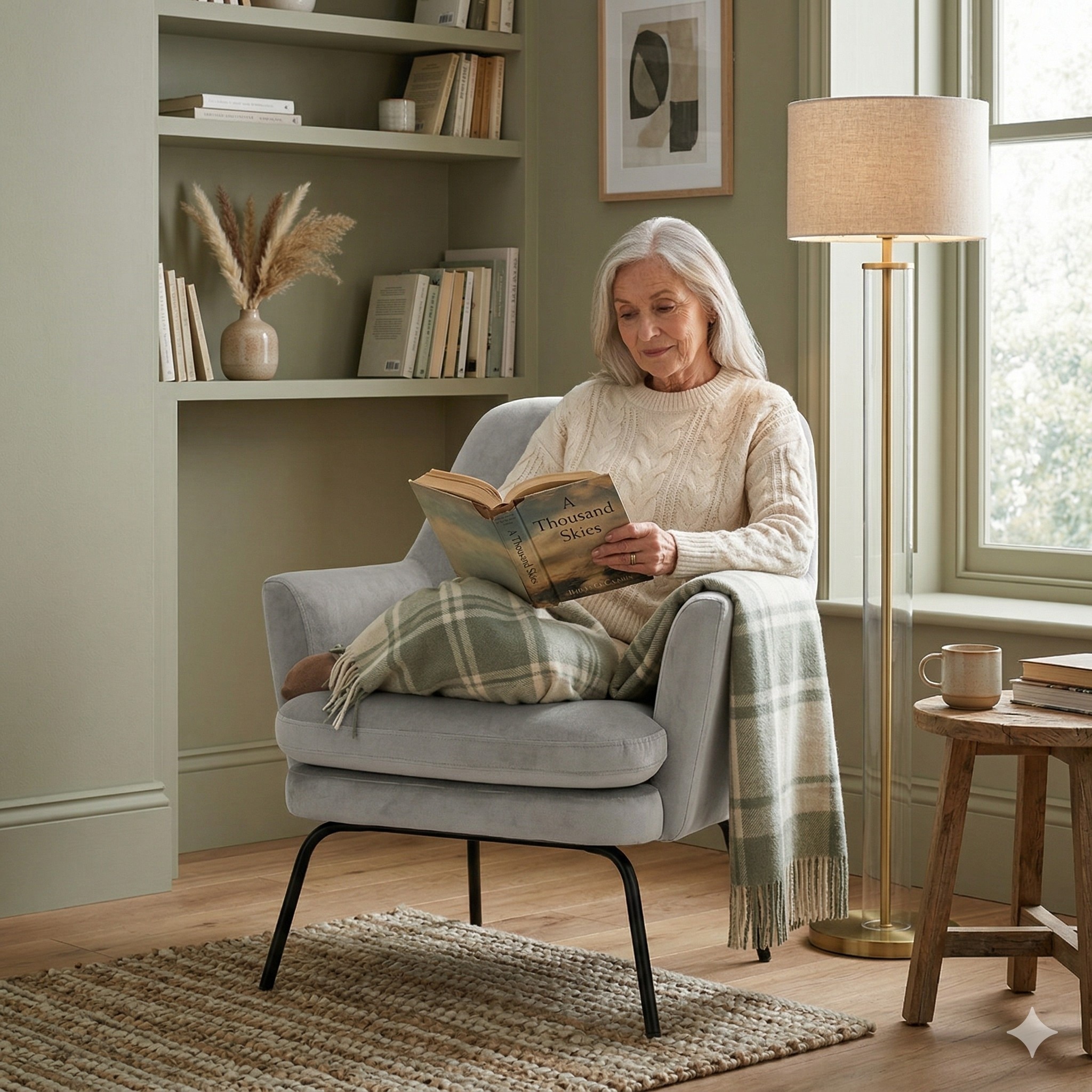 Scandinavian Lucian Lounge Chair White Matte Finish - Nestnordic