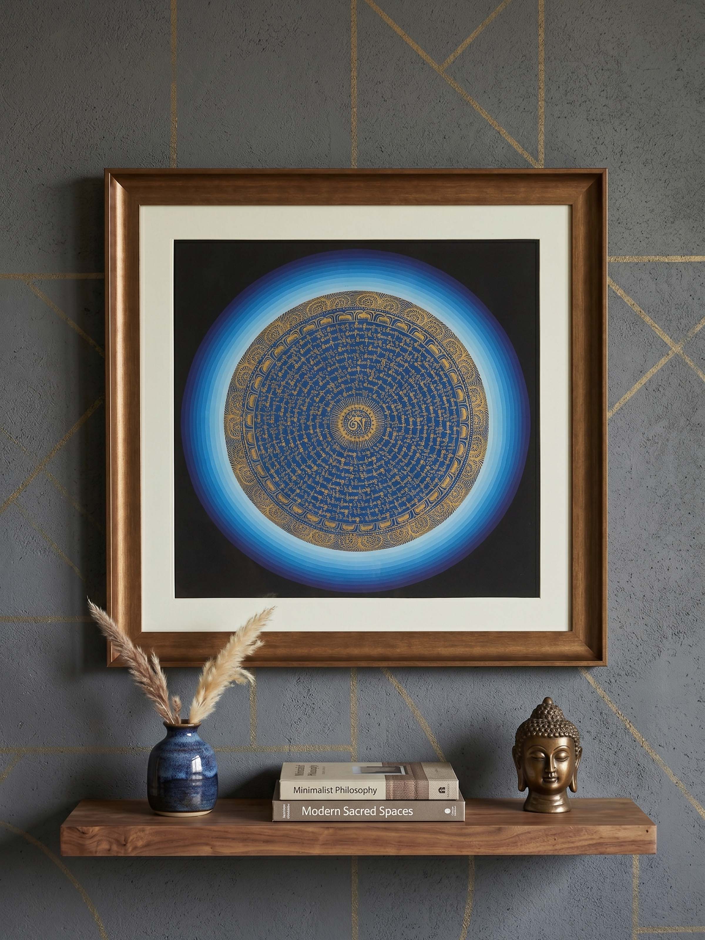 Mantra Thangka Painting