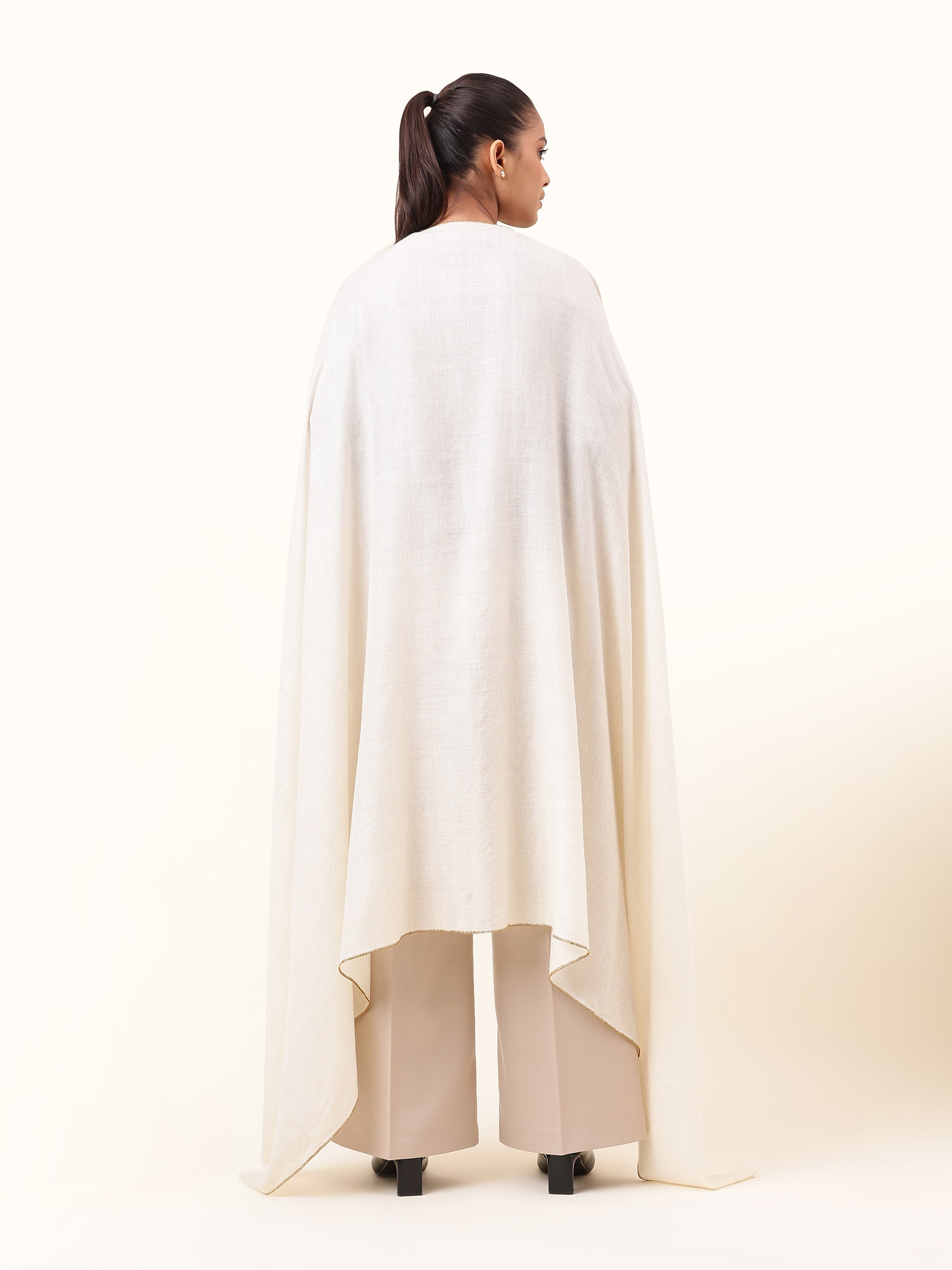 White Pashmina Shawl