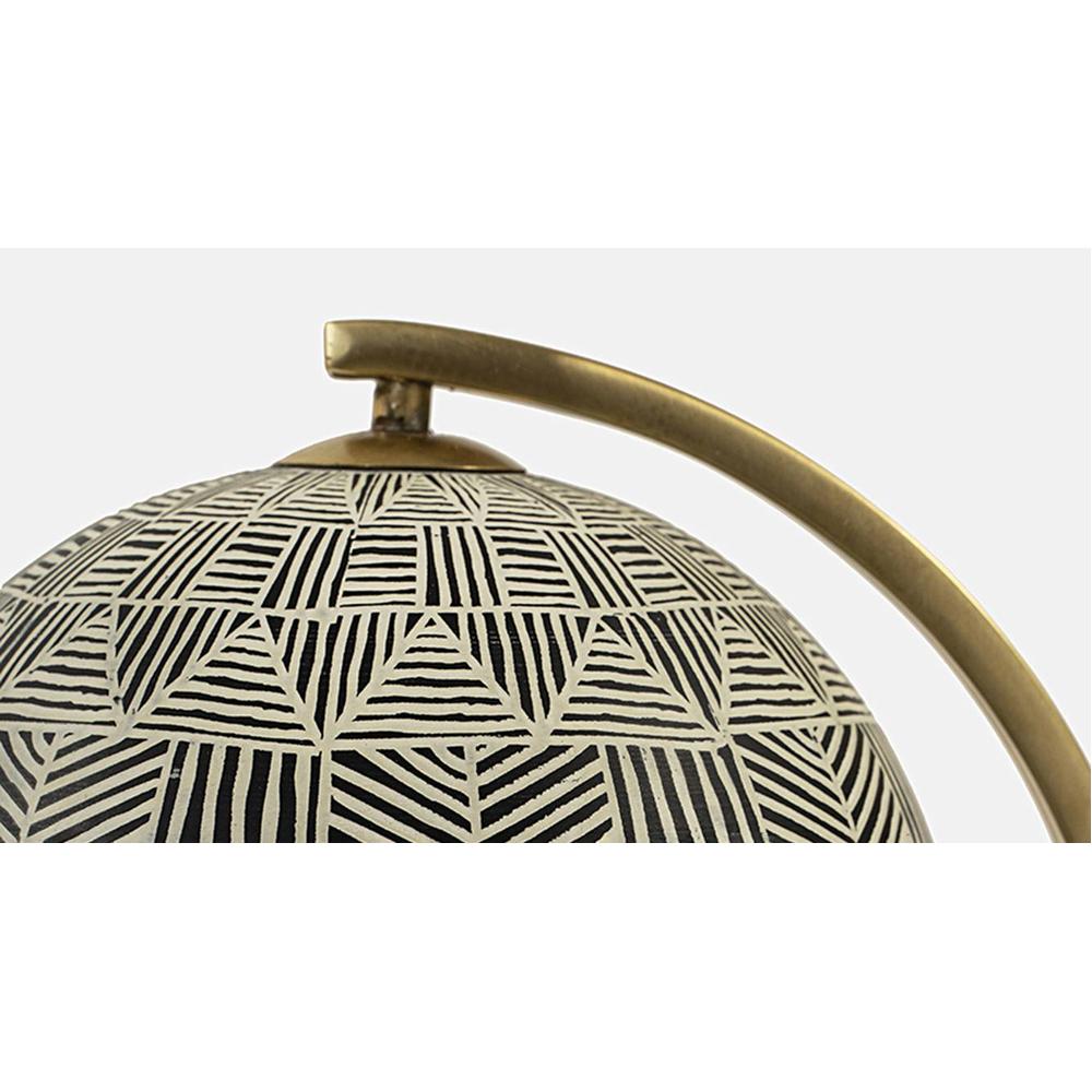 Amory Multicolor Table Lamp With Gold Metal Base