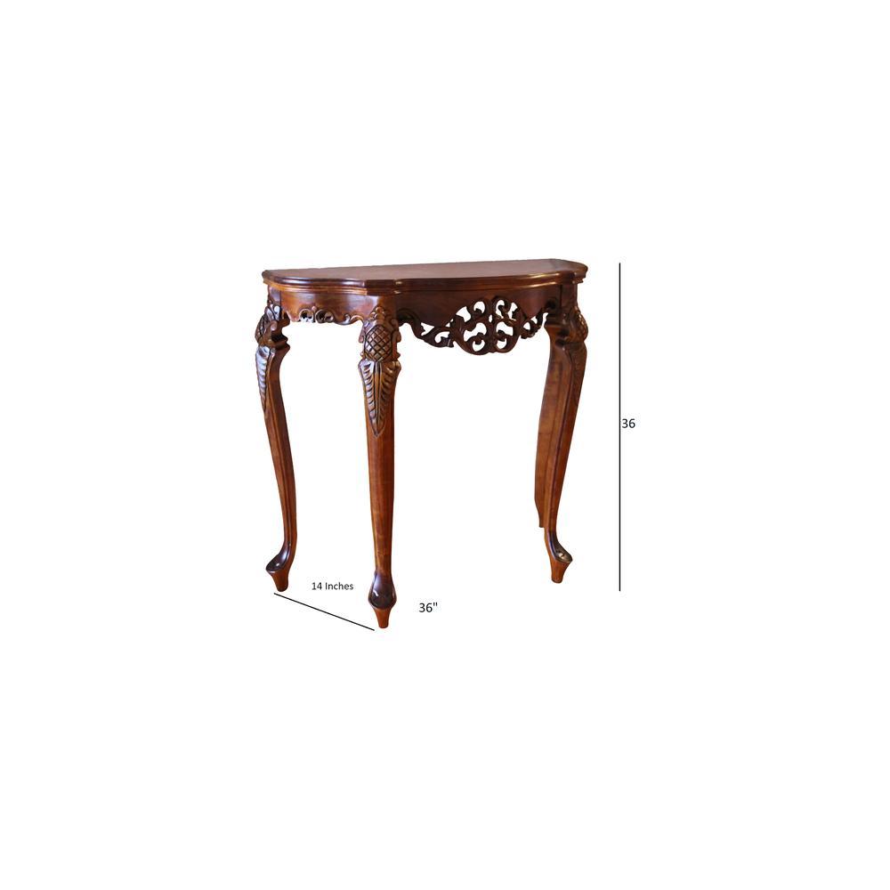 Maroc Solid Wood Console Table