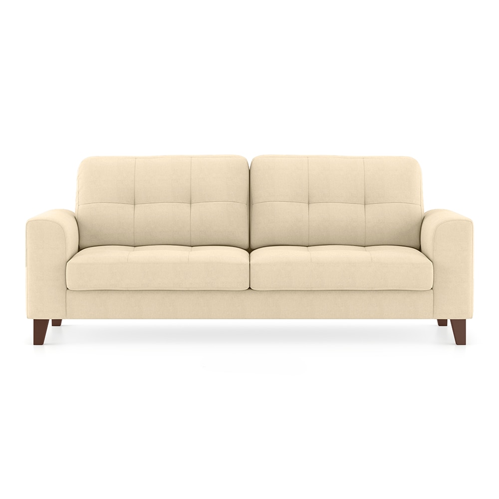 Verona Premium 3 Seater Fabric Sofa in Birch Beige Colour