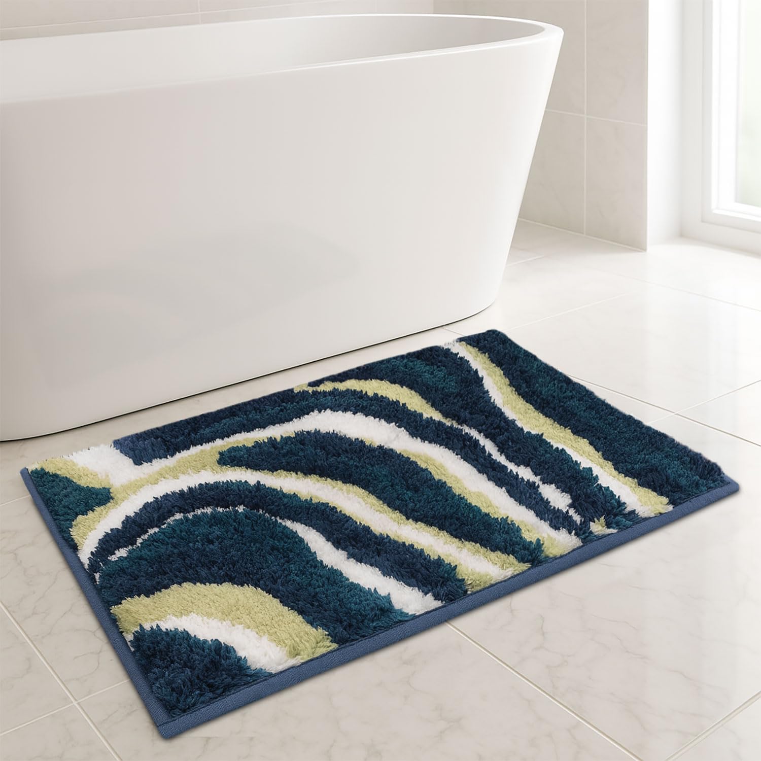 Luxe Home Super Soft Canada MultiWaves mat (40x60 cm) - Pack of 1 - Luxe Home International