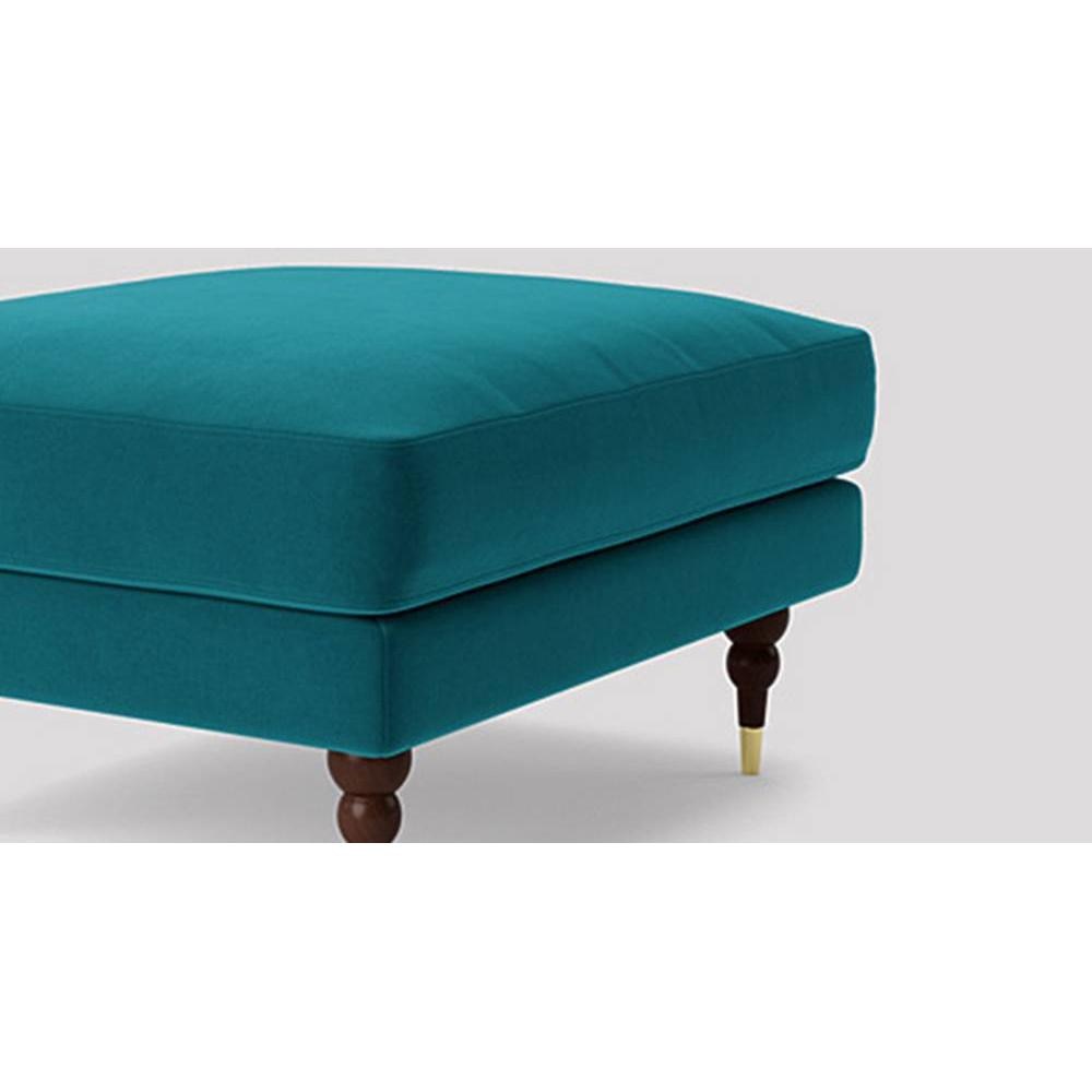 Charlbury Ottoman Color in T Blue