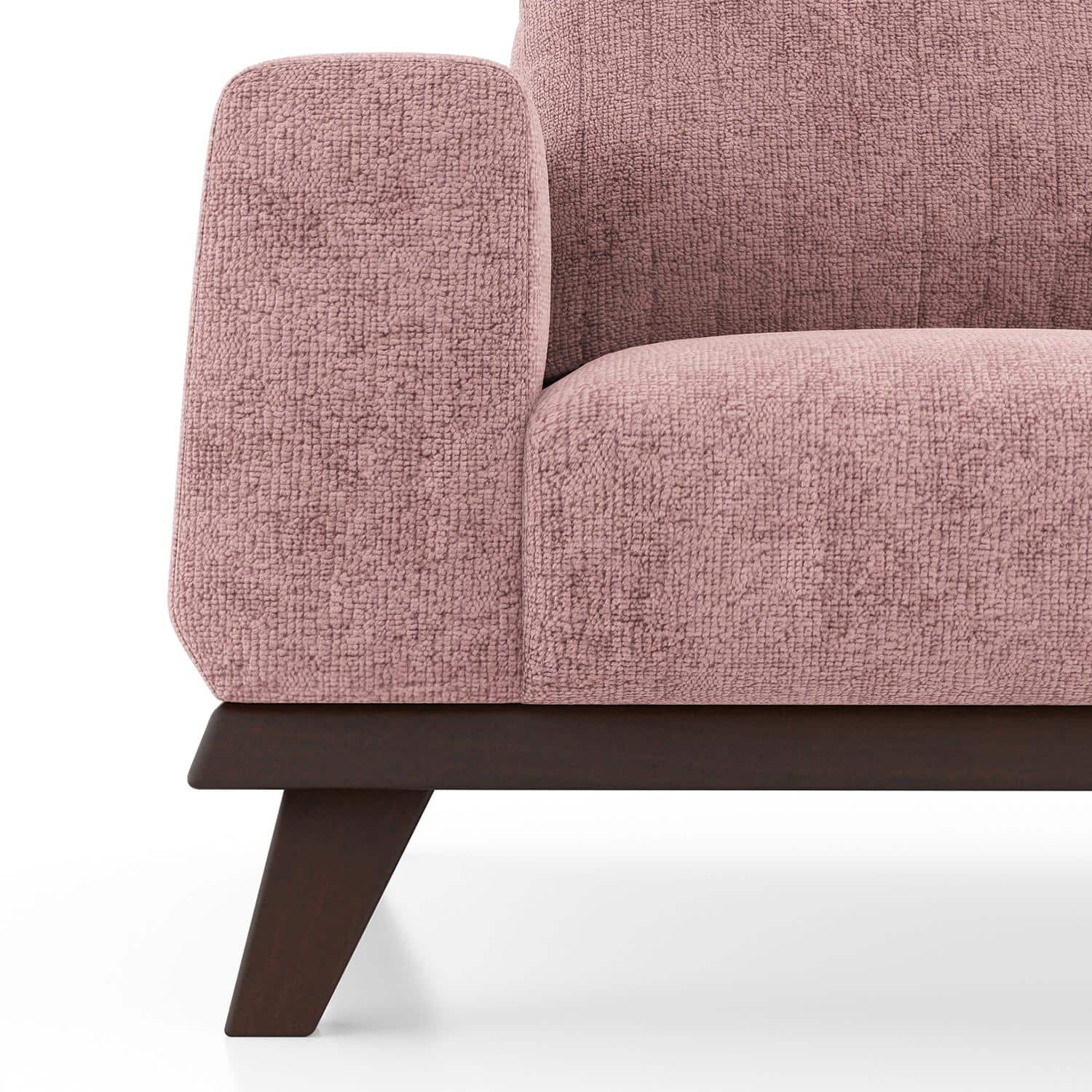 Granada Essential 2 Seater Fabric Sofa In Desert Rose