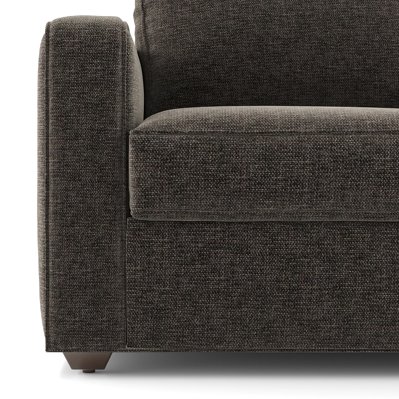 Apollo Compact 3 Seater Fabric Sofa