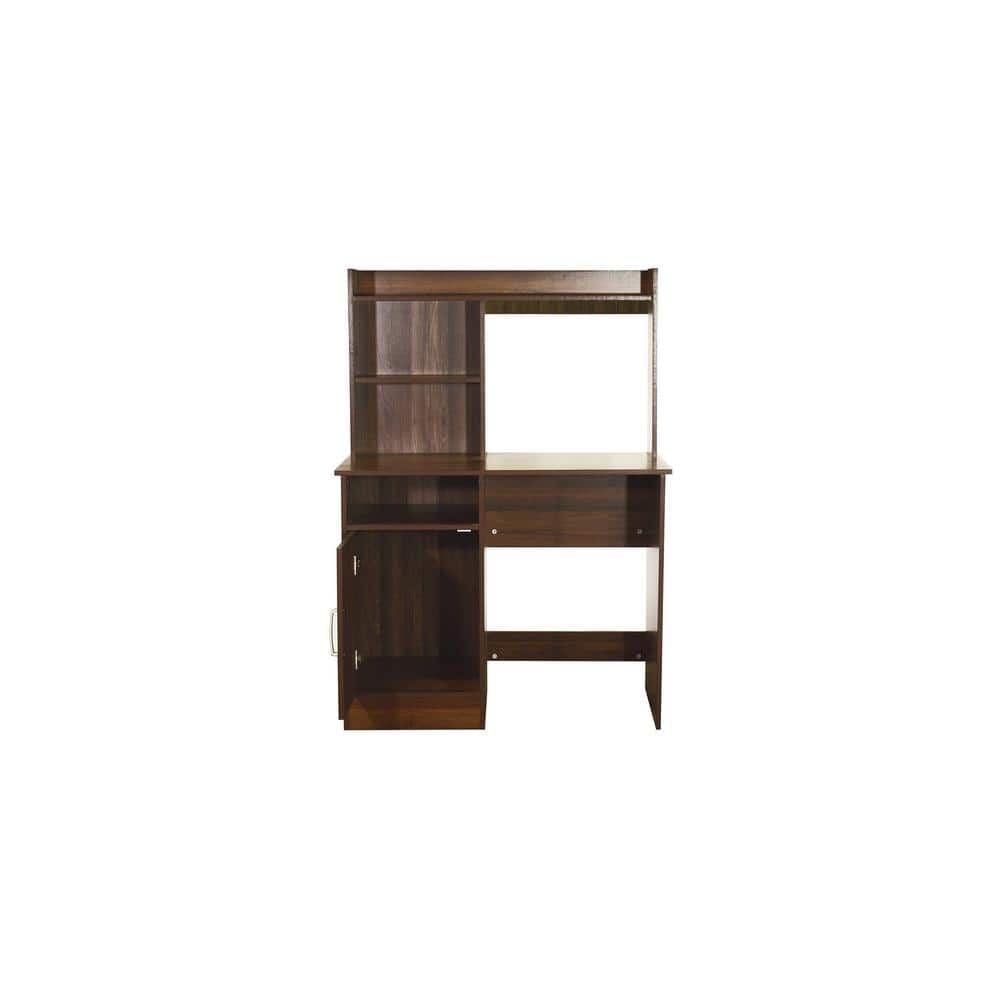 Sayoko Study Table in Columbia Walnut Finish