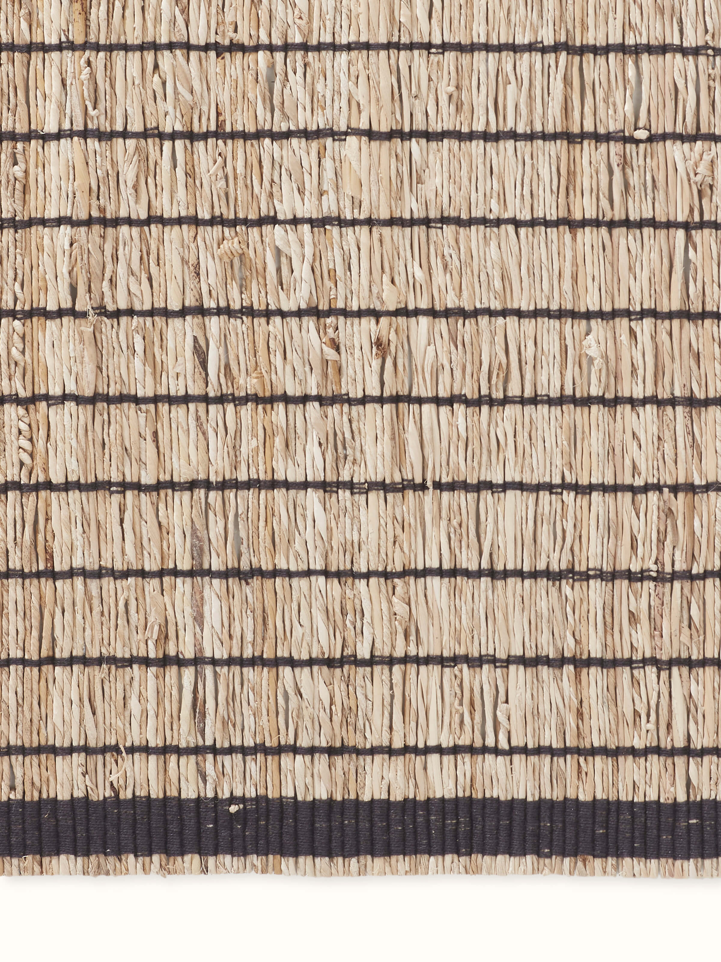 Side perspective highlighting the thickness and quality finish of each mat