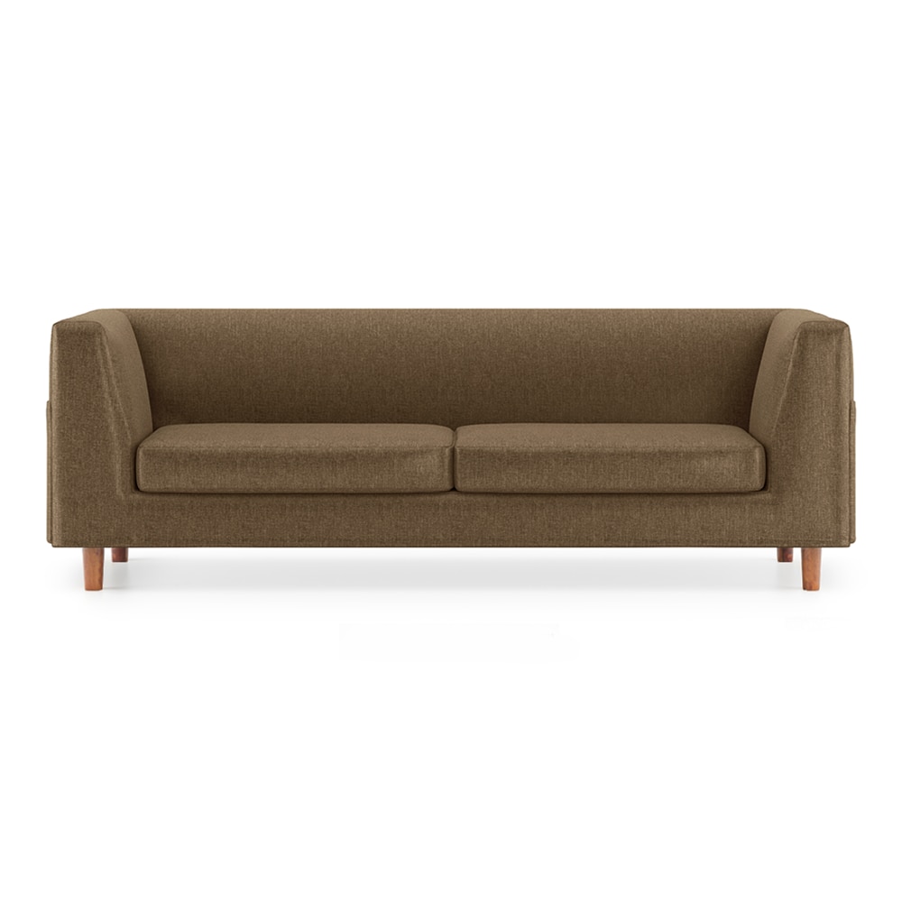 Rubik Essential 3 Seater Fabric Sofa in Dune Colour