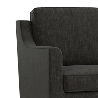 Abbey Sofa Set (Colour : Graphite Grey, Cushion : Soft, Seater : 3+2+1)