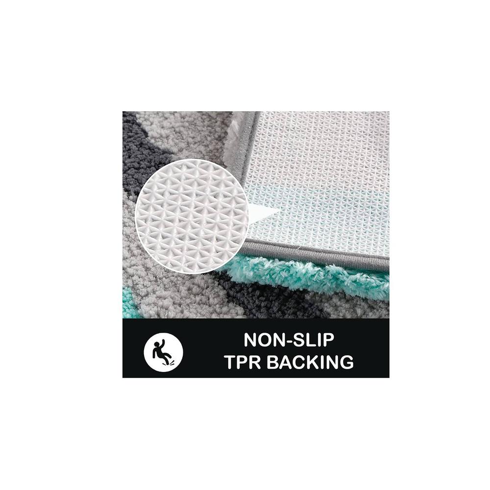 Bathmat 2500 GSM Microfiber Anti Skid Slip Water Absorbent Machine Washable and Quick Dry Italia Mats for Bathroom, Kitchen, Entrance