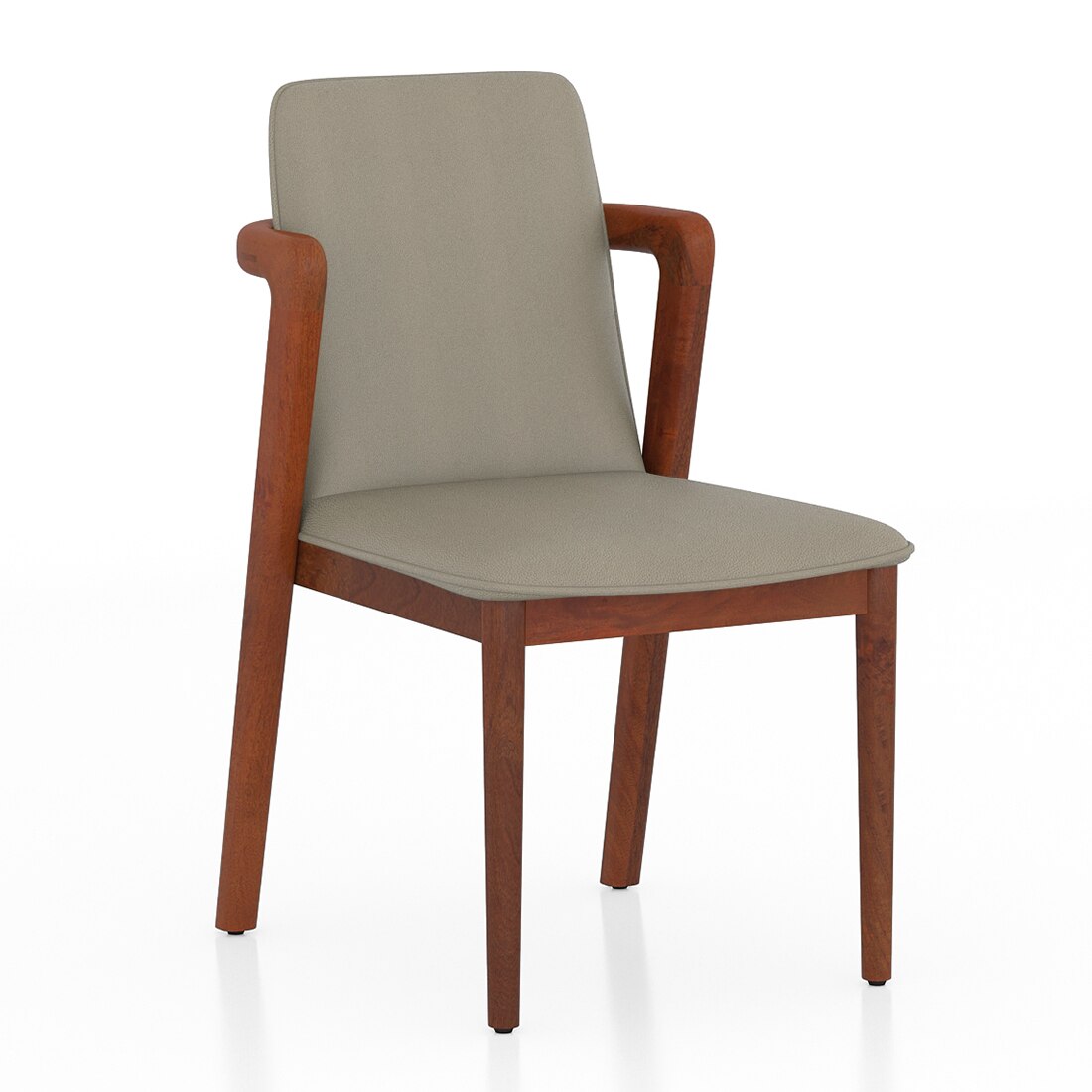 Aero Solid Wood 4 Seater Dining Table With Harper Dining Chair