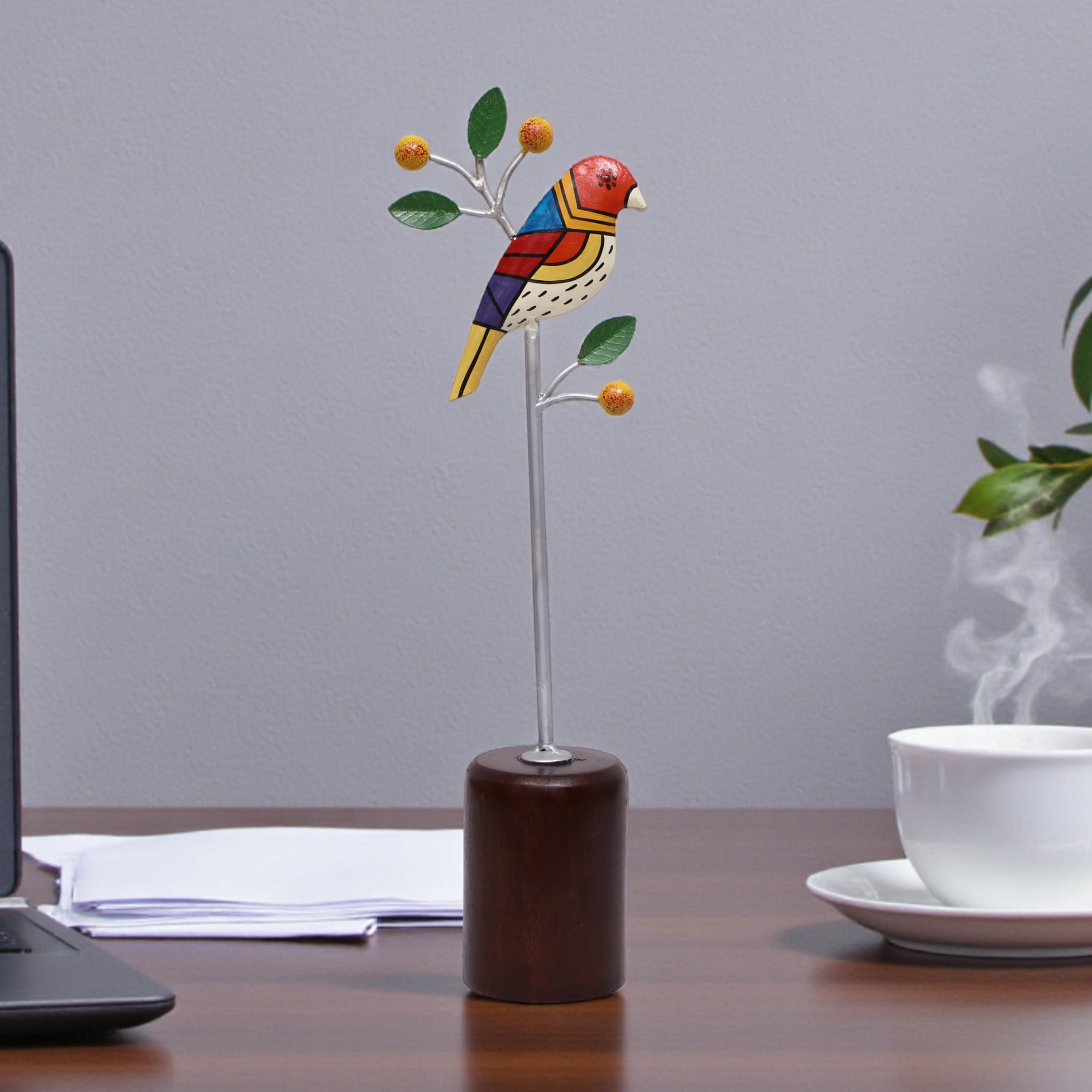 Nitya Metal Showpiece in Multicolor - Vedas