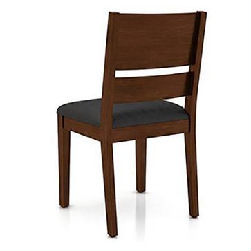 Cabalo Solid Wood Dining Chair Set Of 2 In Dark Walnut Finish