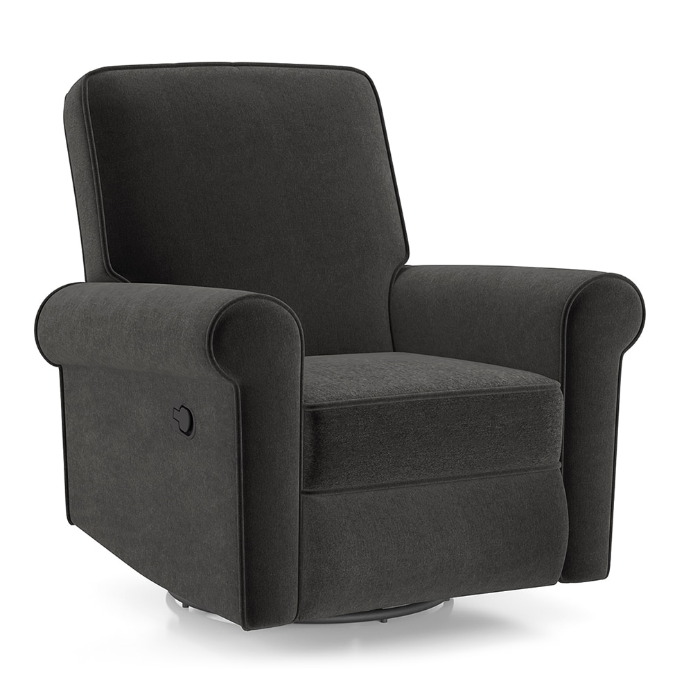 Diaz Rocker Swivel Recliner in Pebble Grey Colour