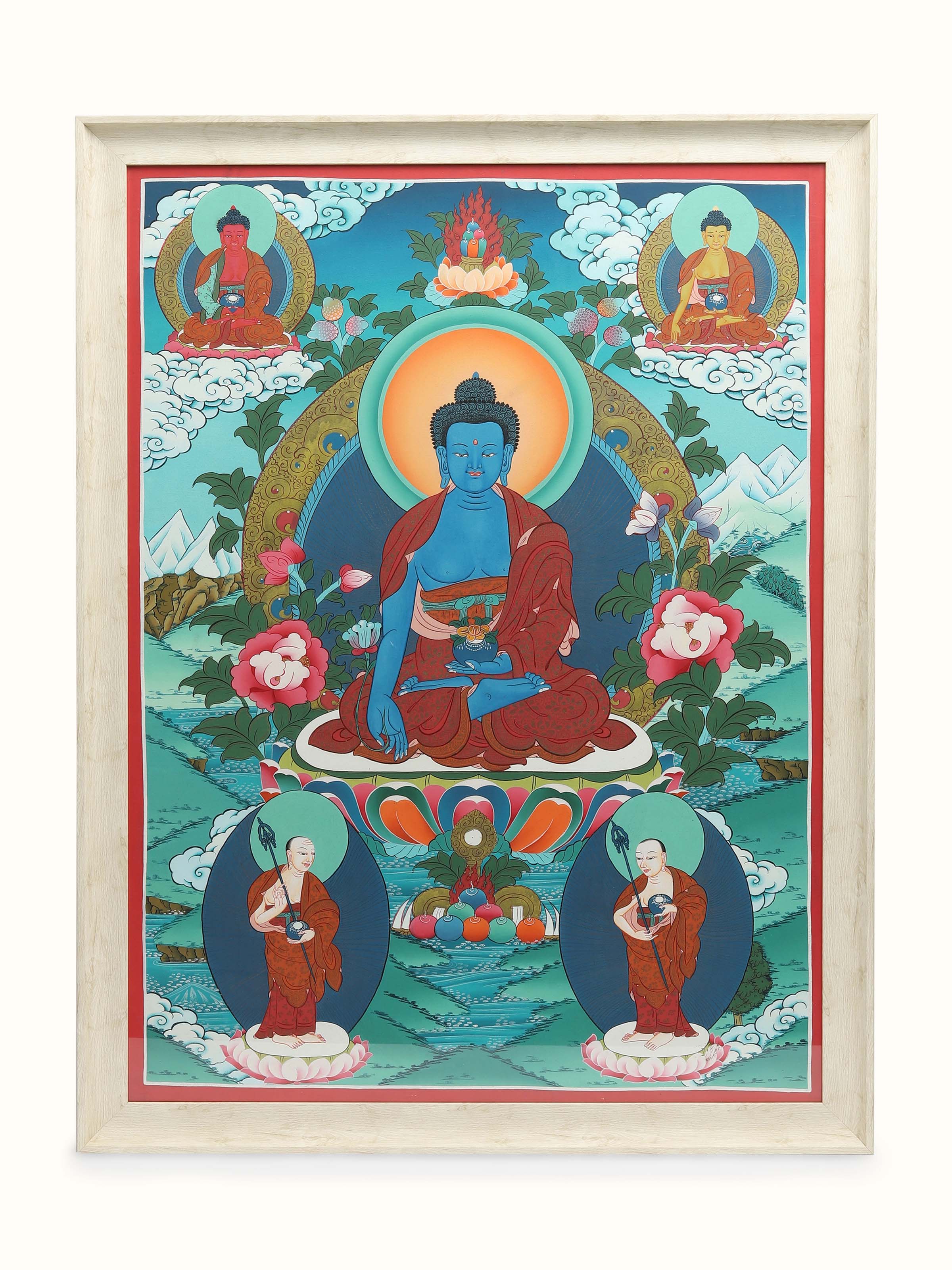 Buddha Mandala Thangka Painting