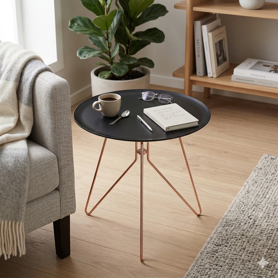 Scandinavian Oba Set of Two Coffee Tables Matte Finish - Nestnordic