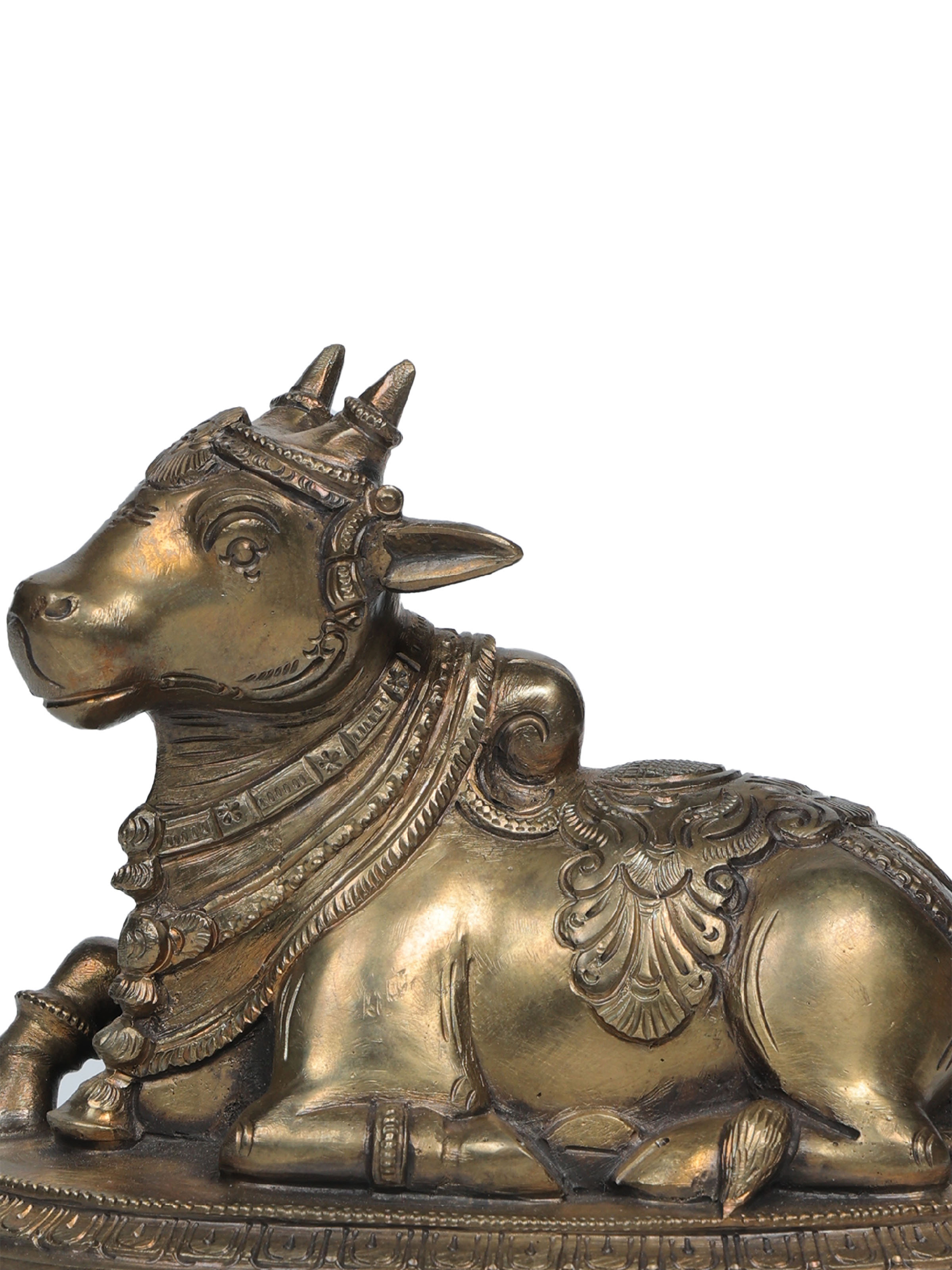 Bronze Cast Nandi Idol