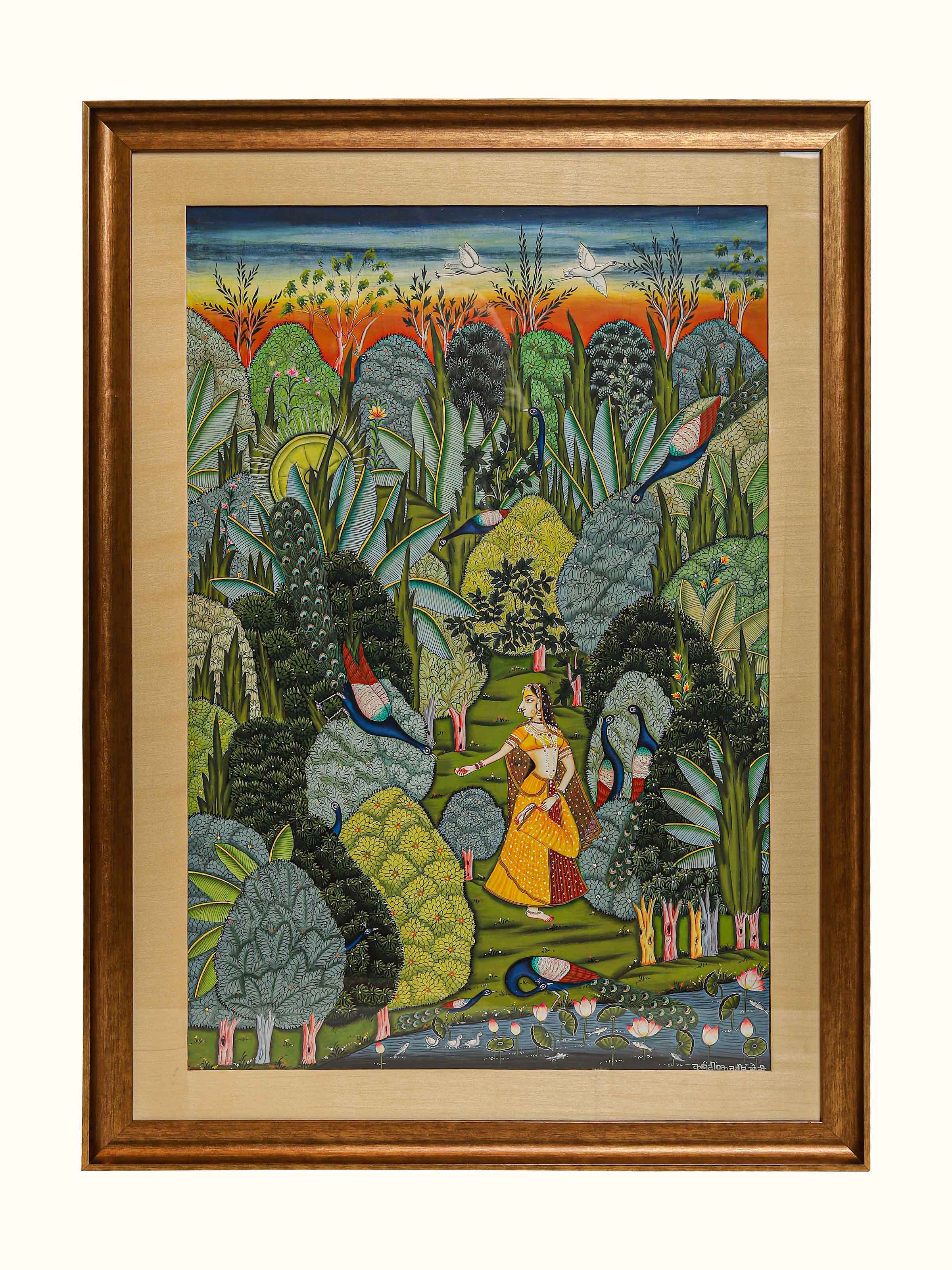 Ragmala Gauri Ragini Pichwai Painting