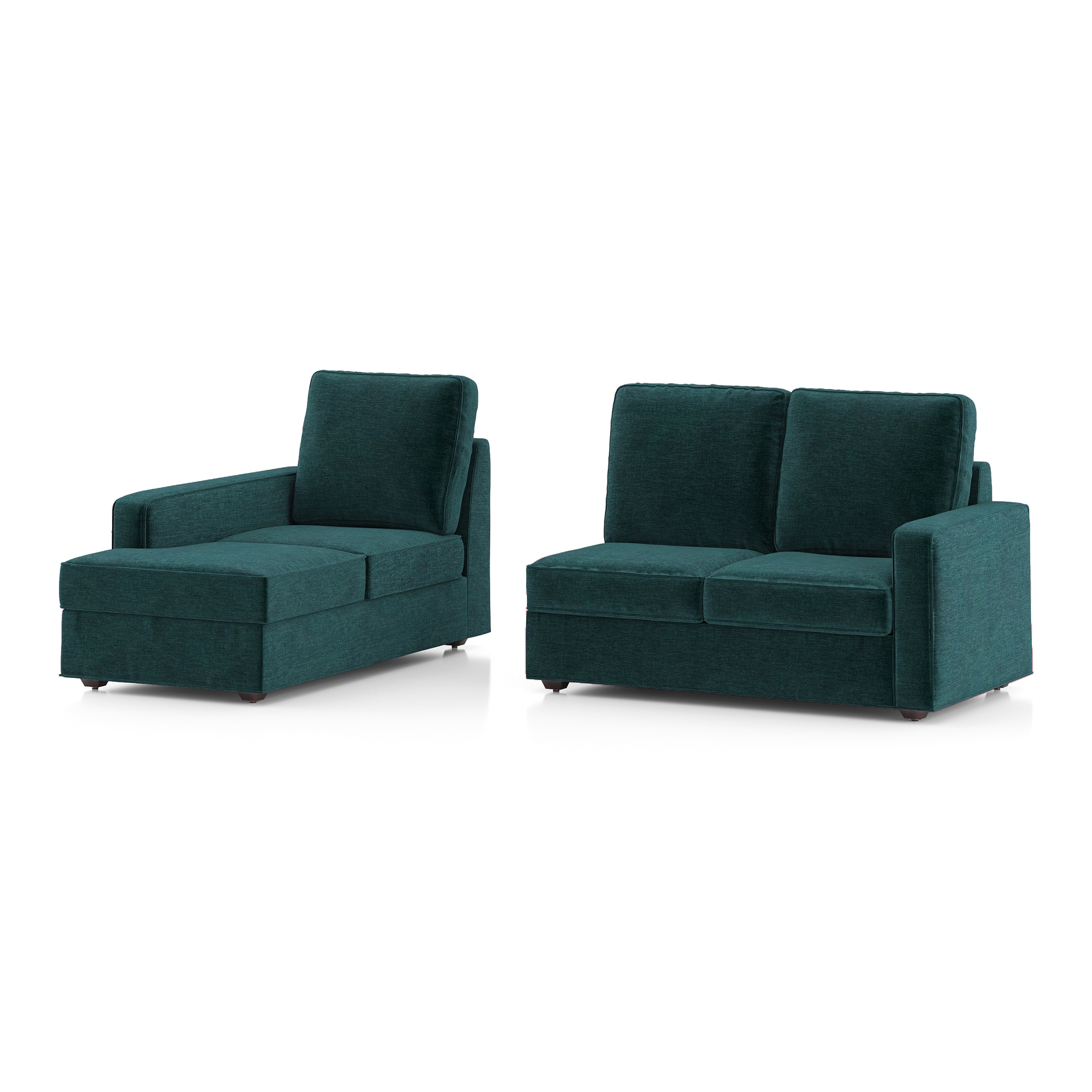 Apollo Sofa (Colour : Malibu, Cushion : Soft, Back Type : High Back, Seating Capacity : Left Aligned 2 Seater + Left Aligned Chaise)
