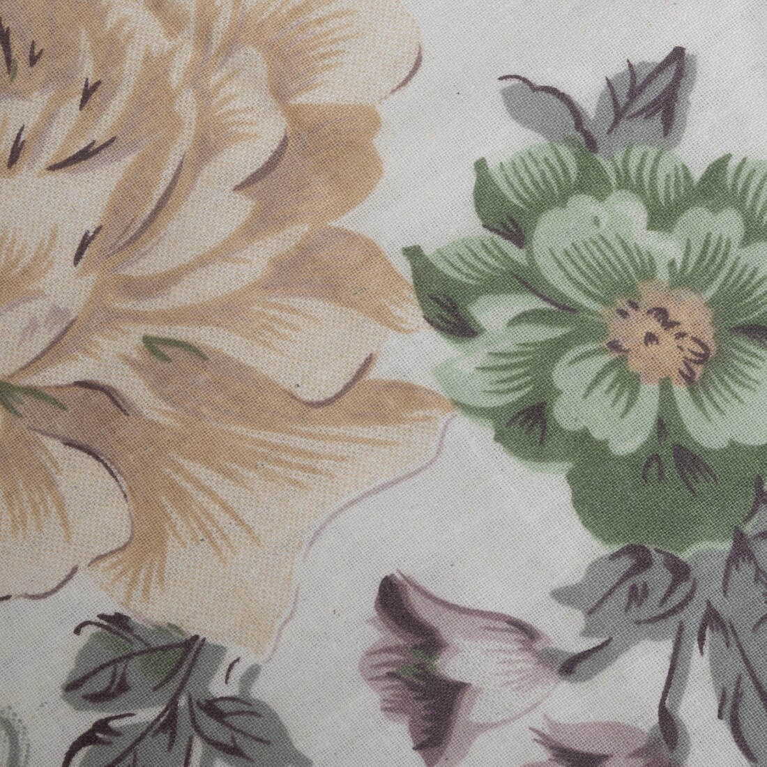 Threads Silky Touch Digital Print King Size Flat Bedsheet 270 x 250 cms